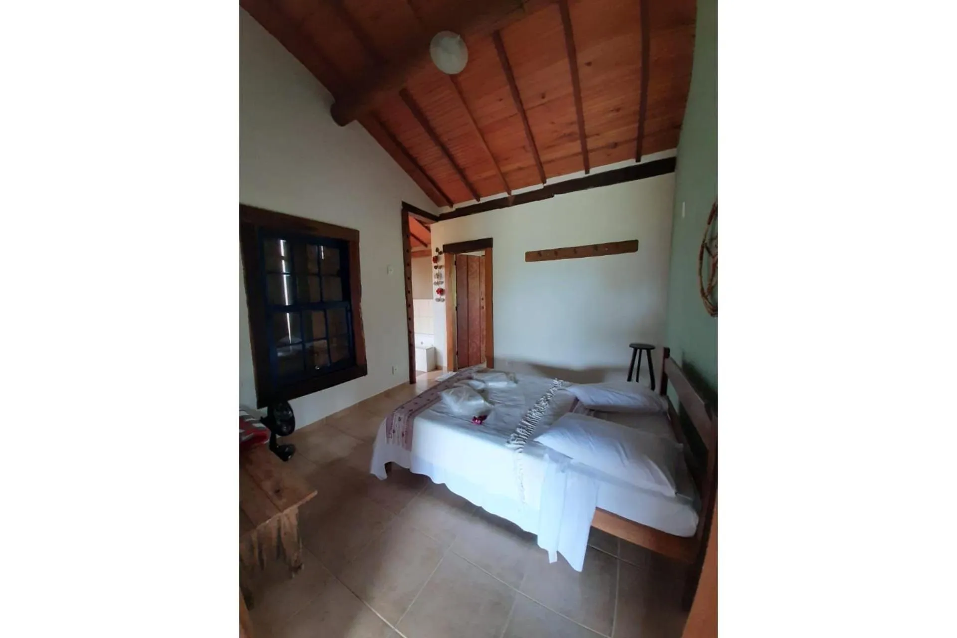 Bedroom, Bed in Pousada Chalé Terra Viva