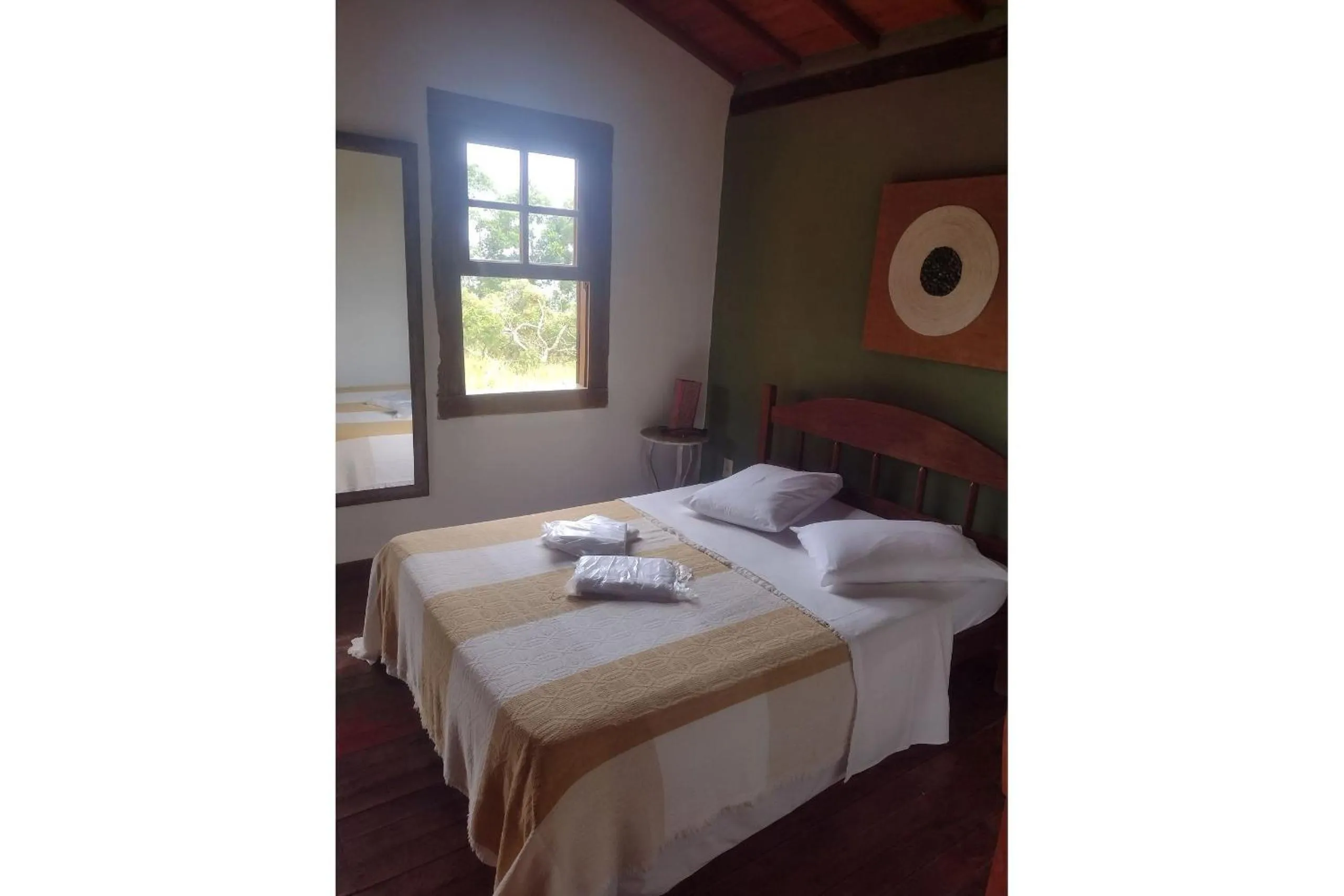 Bedroom, Bed in Pousada Chalé Terra Viva