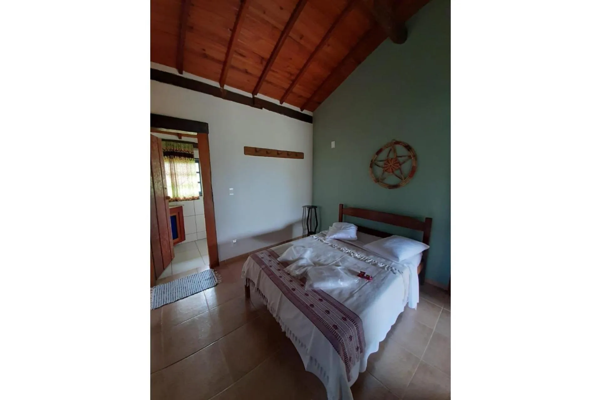 Bedroom, Bed in Pousada Chalé Terra Viva