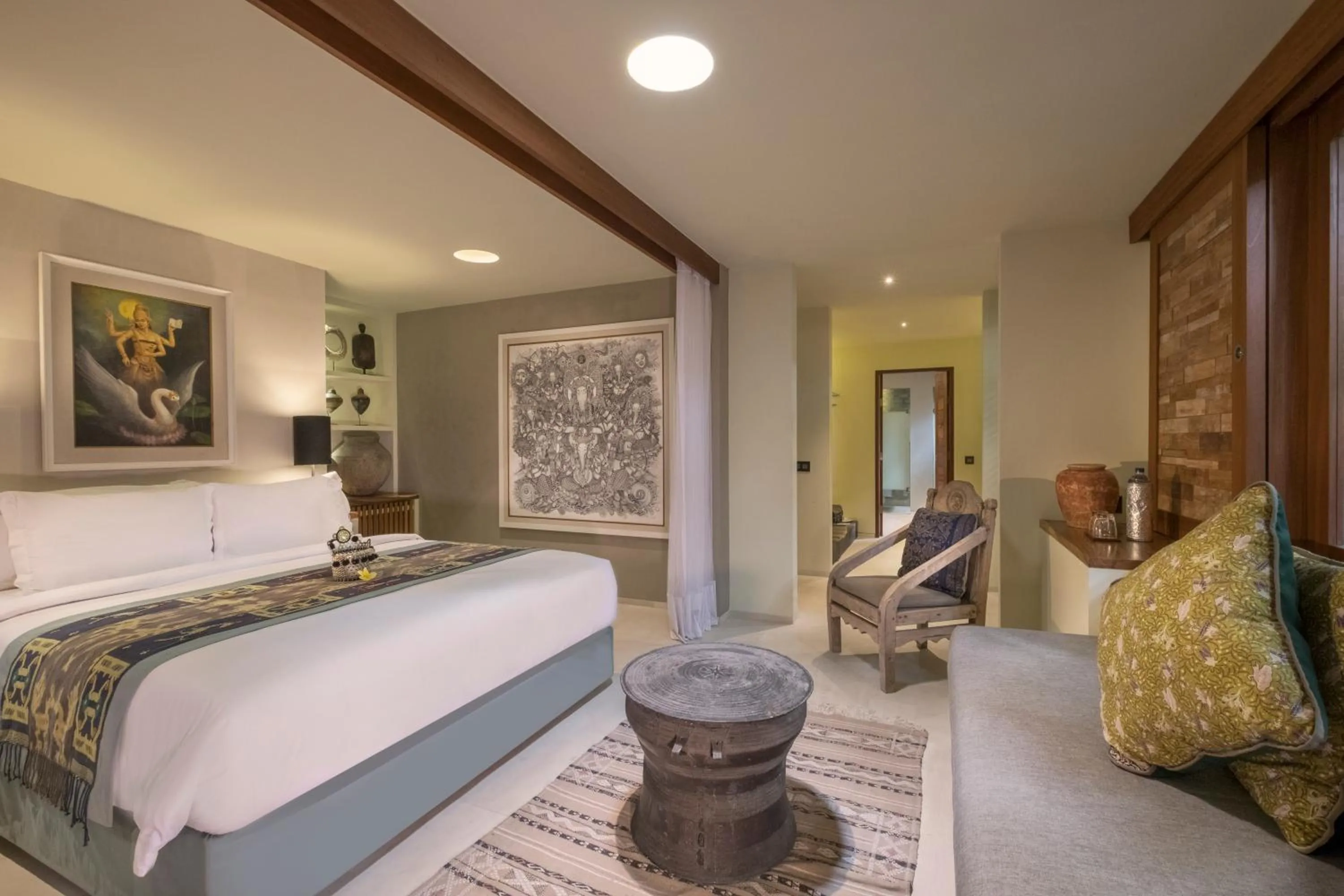 Bedroom, Bed in The Purist Villas & Spa Ubud