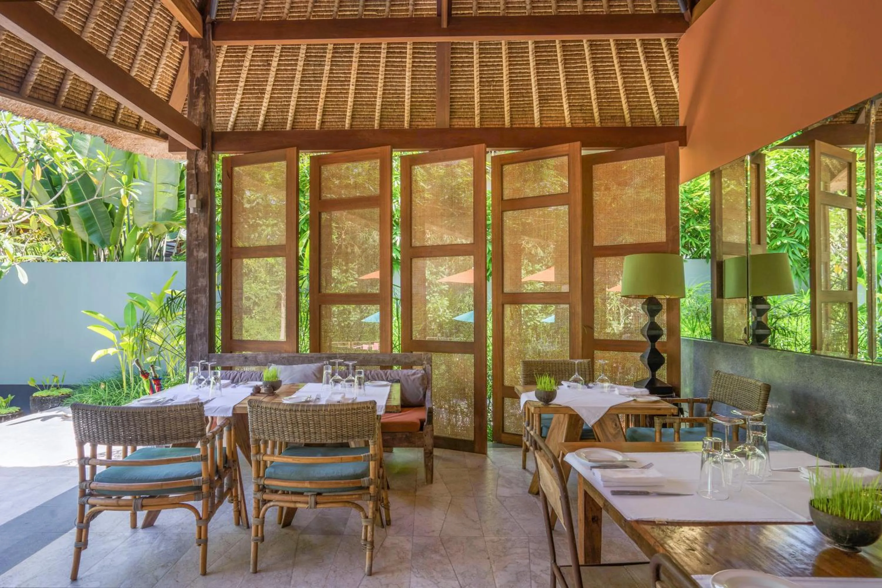 Restaurant/places to eat in The Purist Villas & Spa Ubud