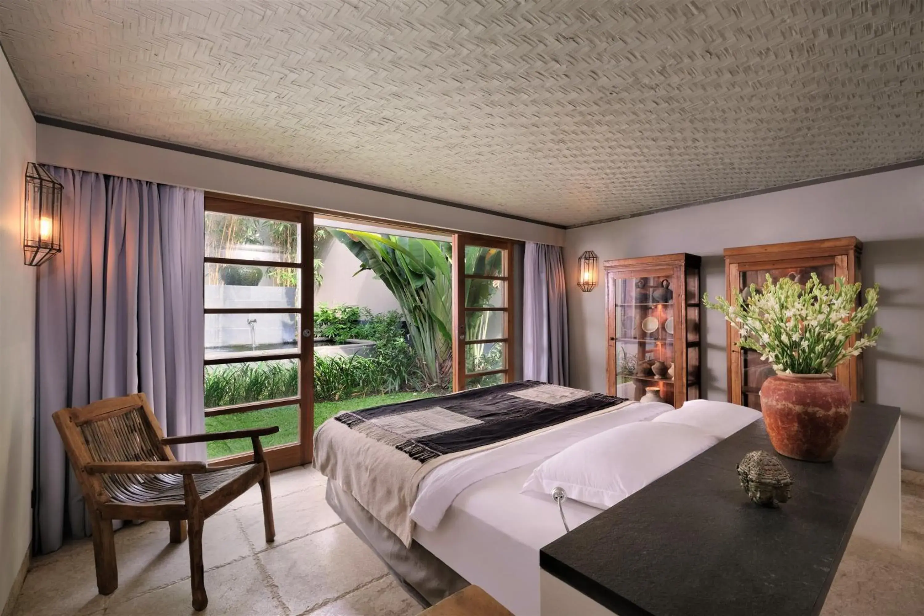 Bedroom, Bed in The Purist Villas & Spa Ubud Bedroom, Bed in The Purist Villas & Spa Ubud