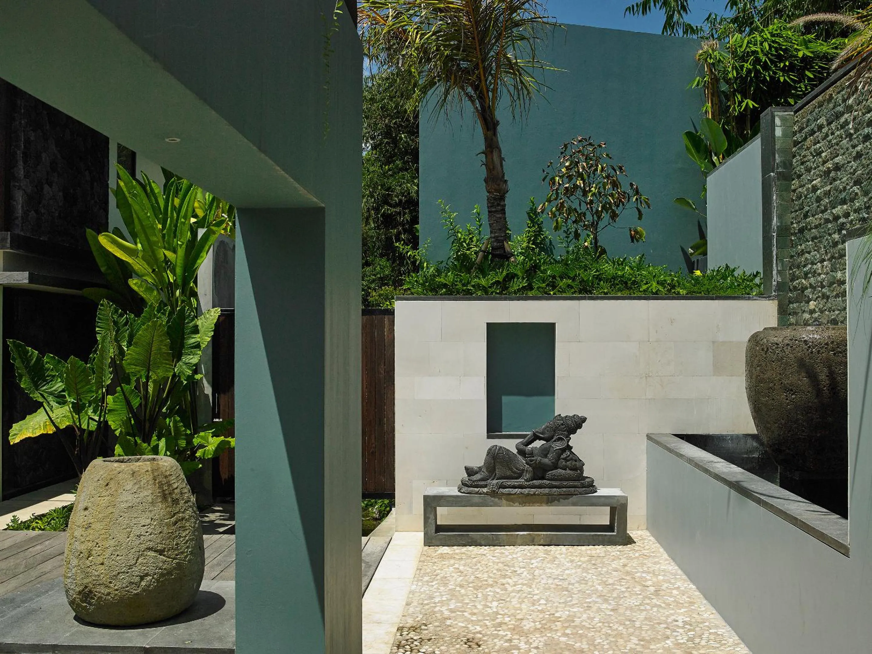 Facade/entrance in The Purist Villas & Spa Ubud