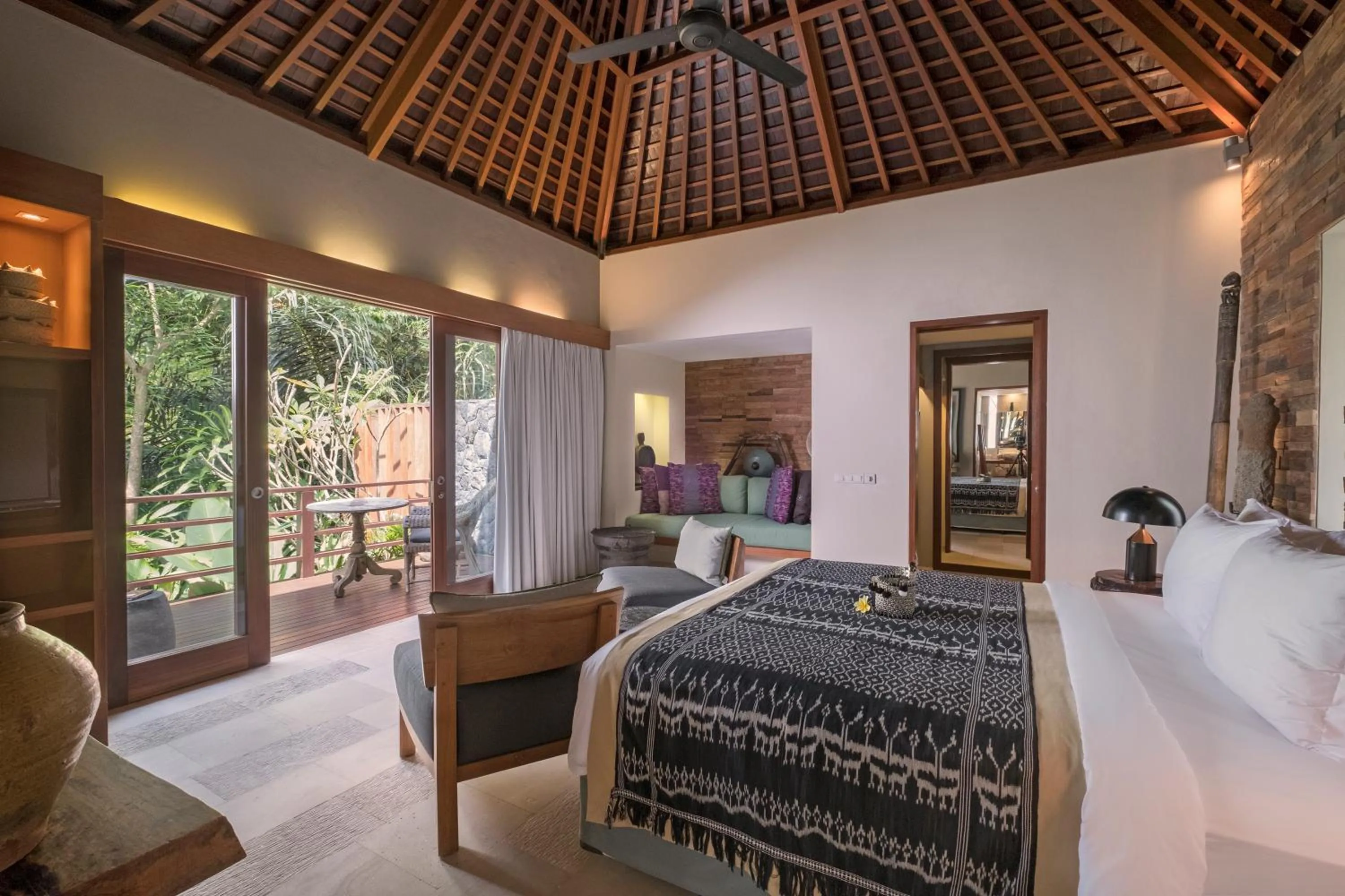 Bedroom, Bed in The Purist Villas & Spa Ubud