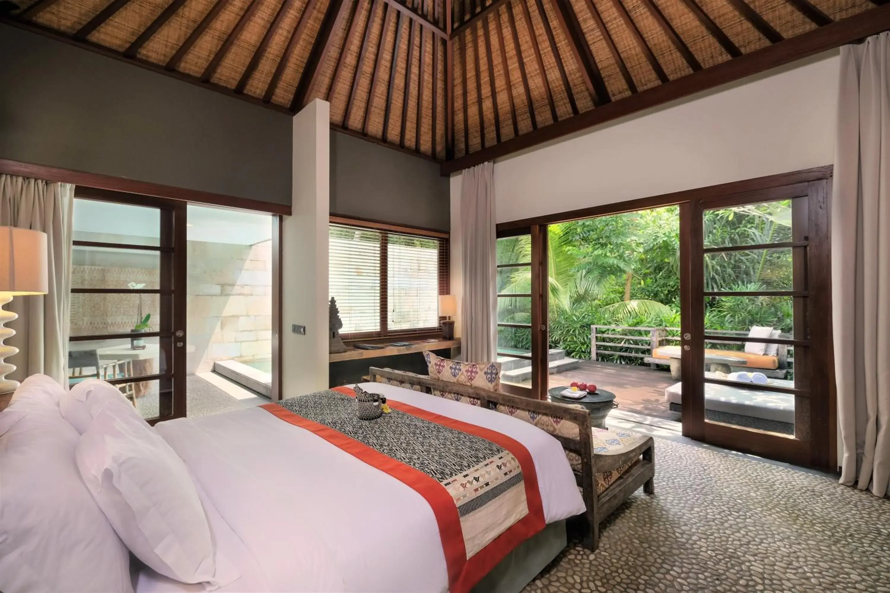 Bedroom, Bed in The Purist Villas & Spa Ubud Bedroom, Bed in The Purist Villas & Spa Ubud