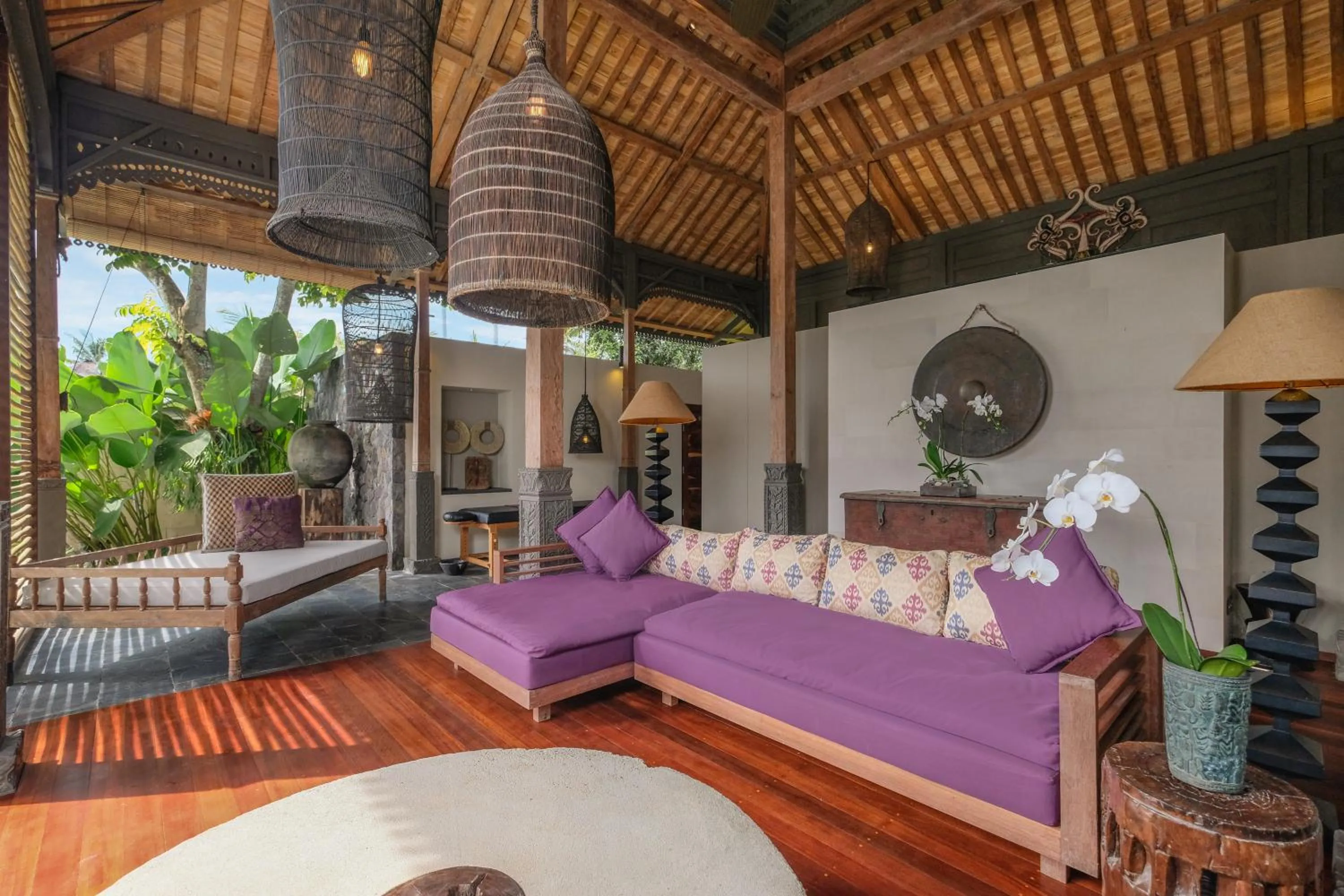 Patio in The Purist Villas & Spa Ubud