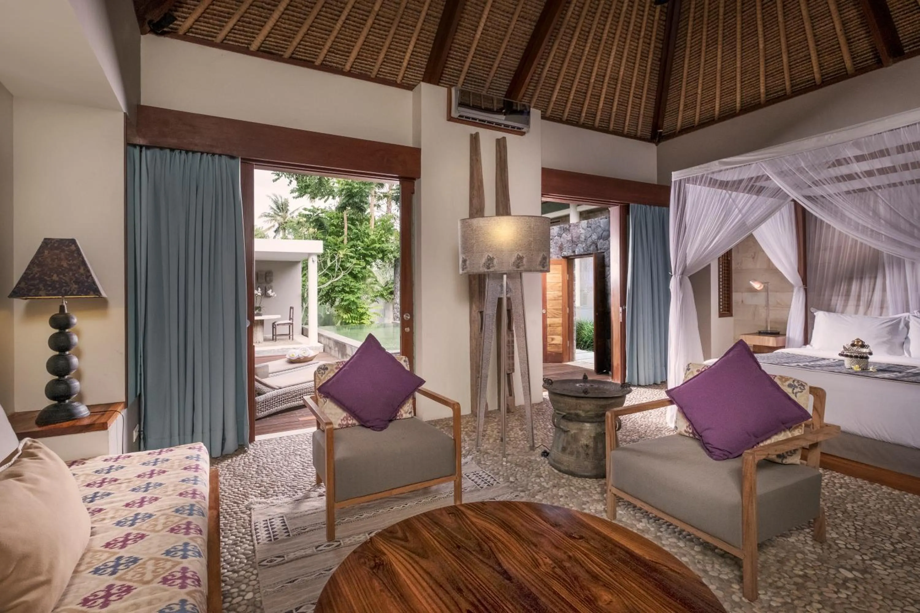 Bedroom in The Purist Villas & Spa Ubud