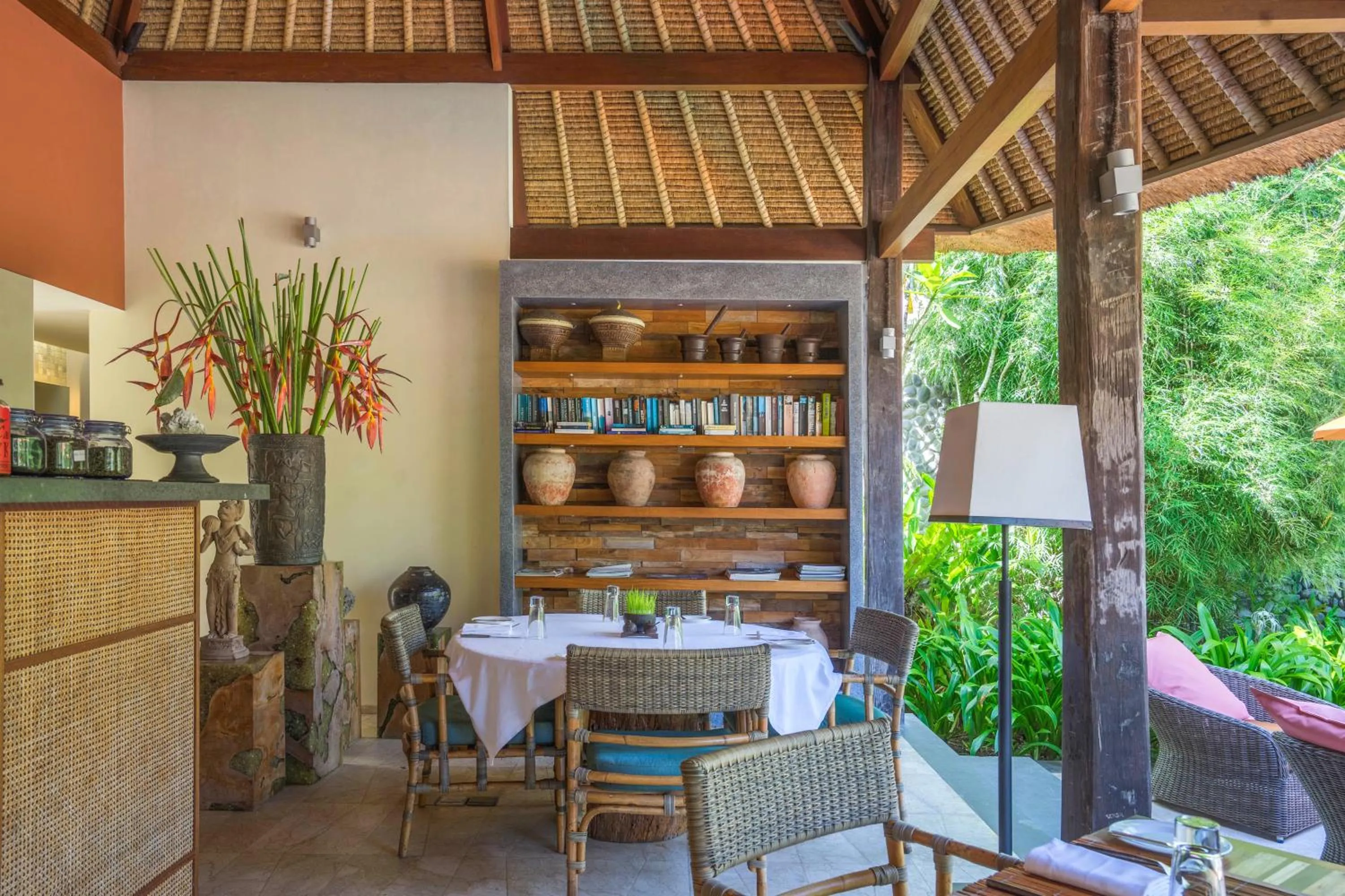 Restaurant/places to eat in The Purist Villas & Spa Ubud