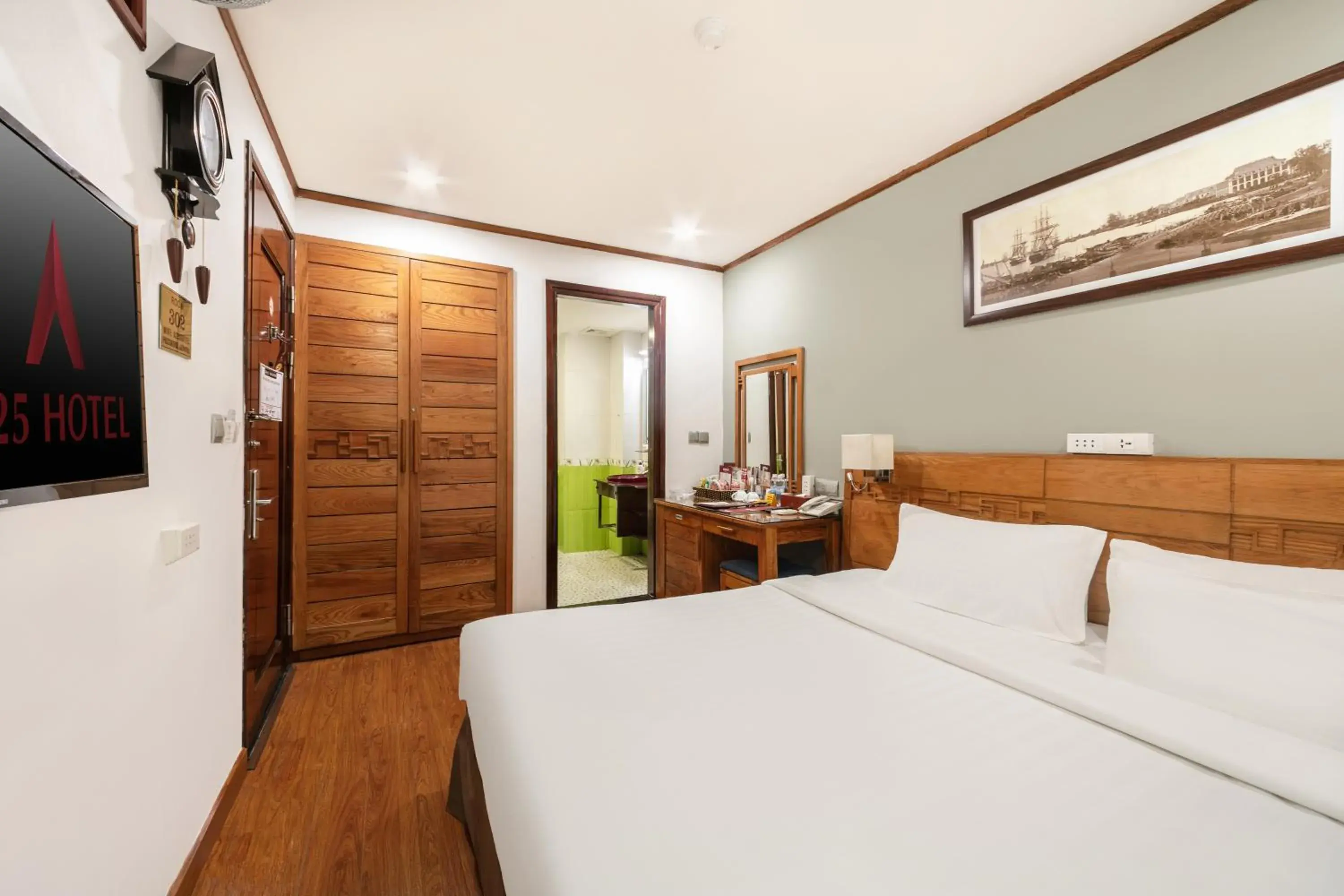 Bedroom, Bed in A25 Hotel - 45 Phan Chu Trinh Bedroom, Bed in A25 Hotel - 45 Phan Chu Trinh