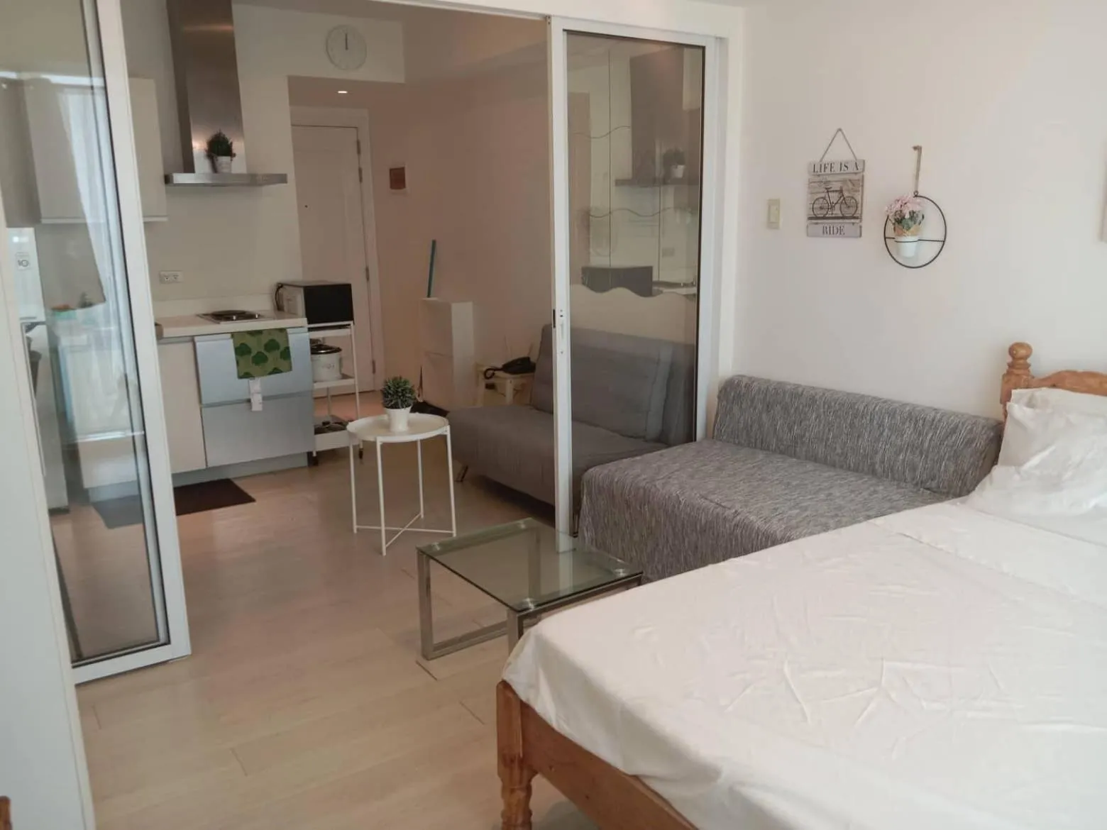 Bed in Azure Residences by Van Florendo