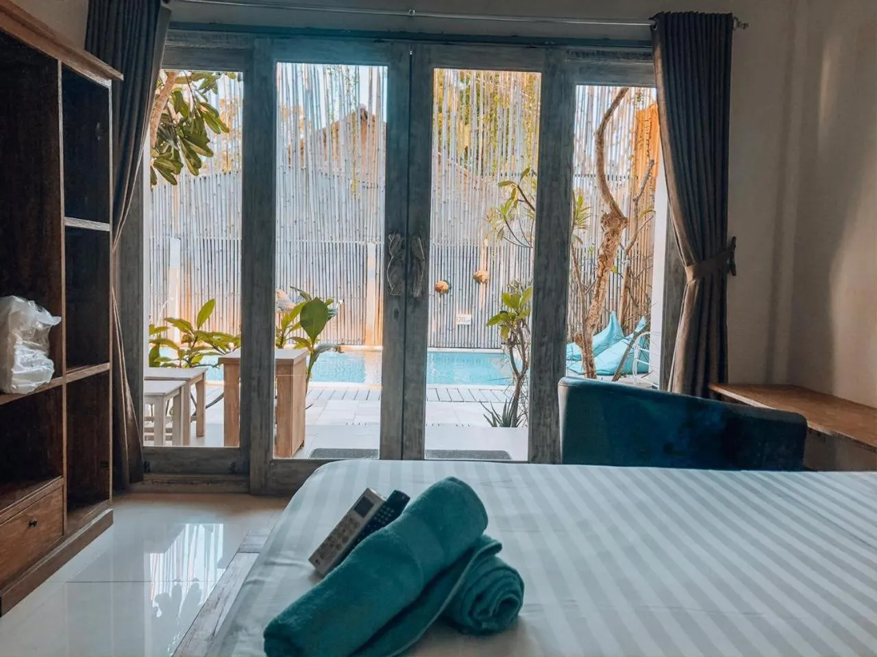 Bed in The 5 Brothers Hotel