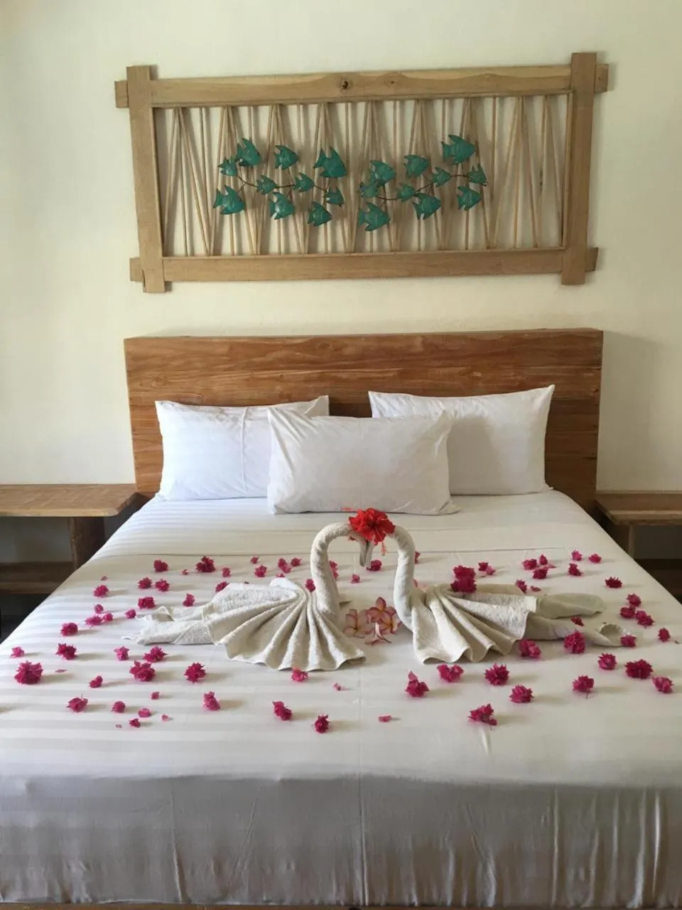 Bed in The 5 Brothers Hotel