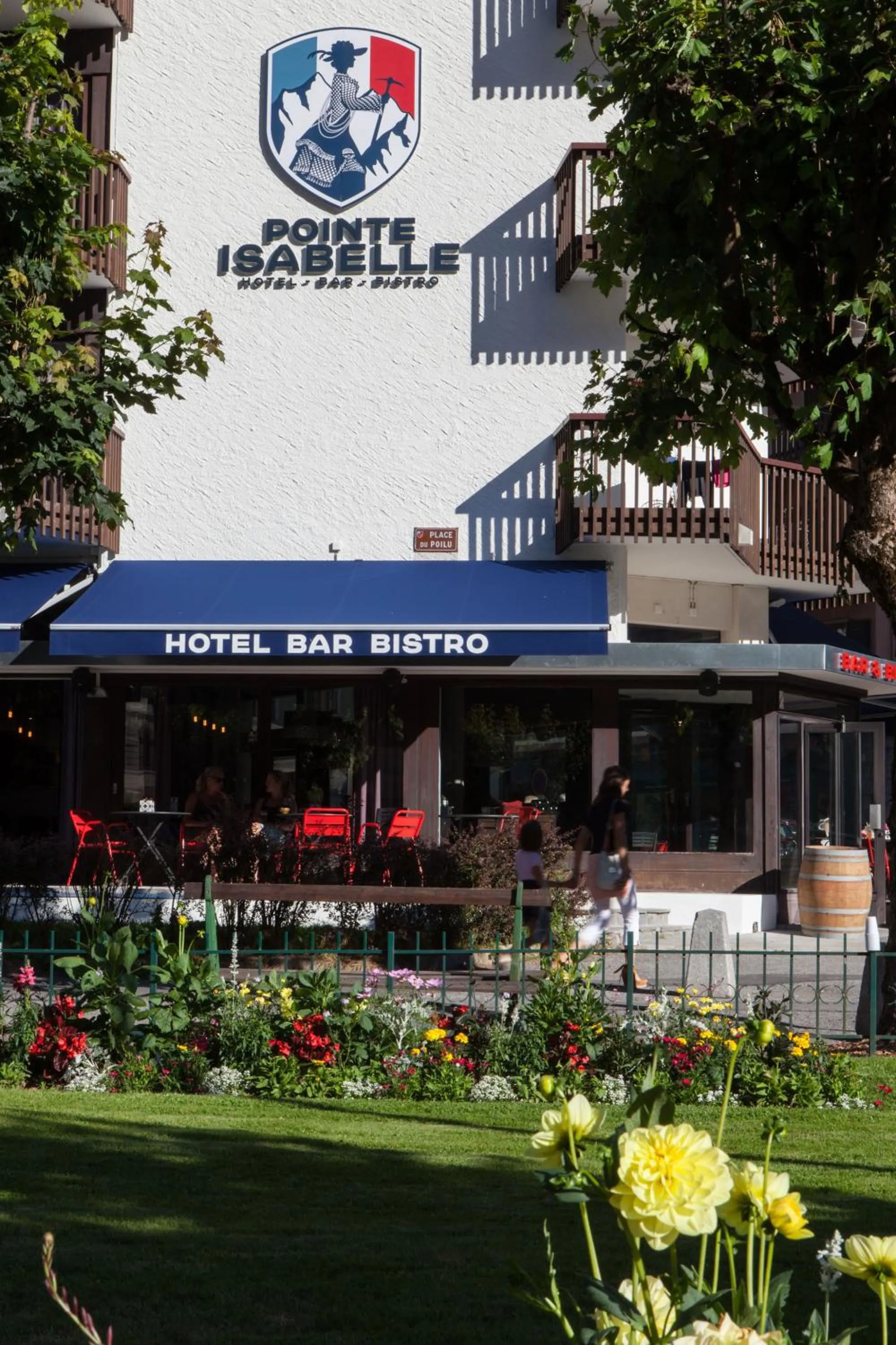 Facade/entrance in Pointe Isabelle