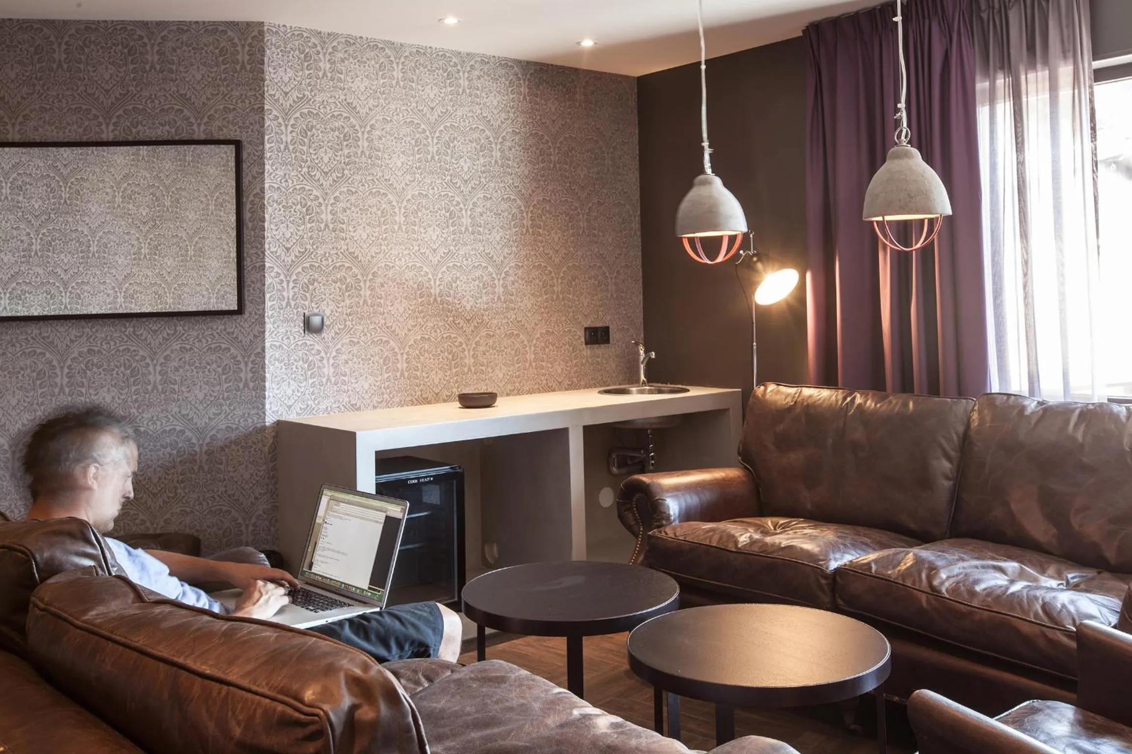 Living room in Pointe Isabelle