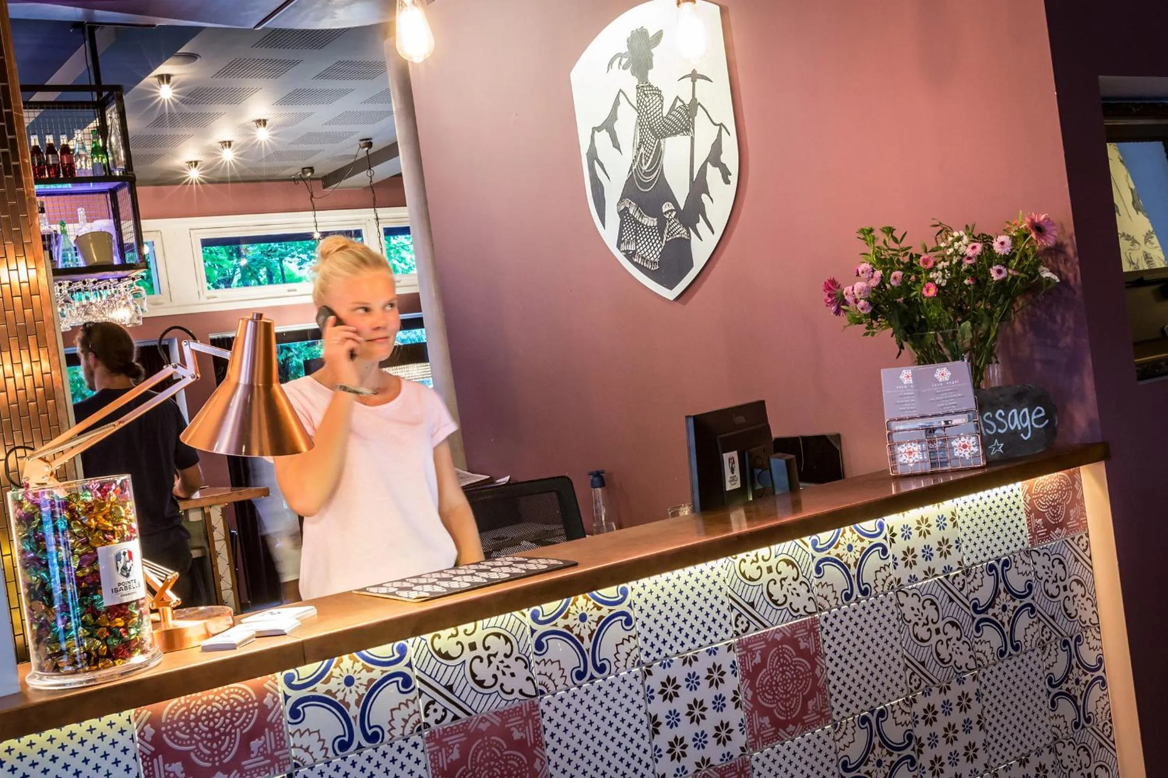 Lobby or reception in Pointe Isabelle