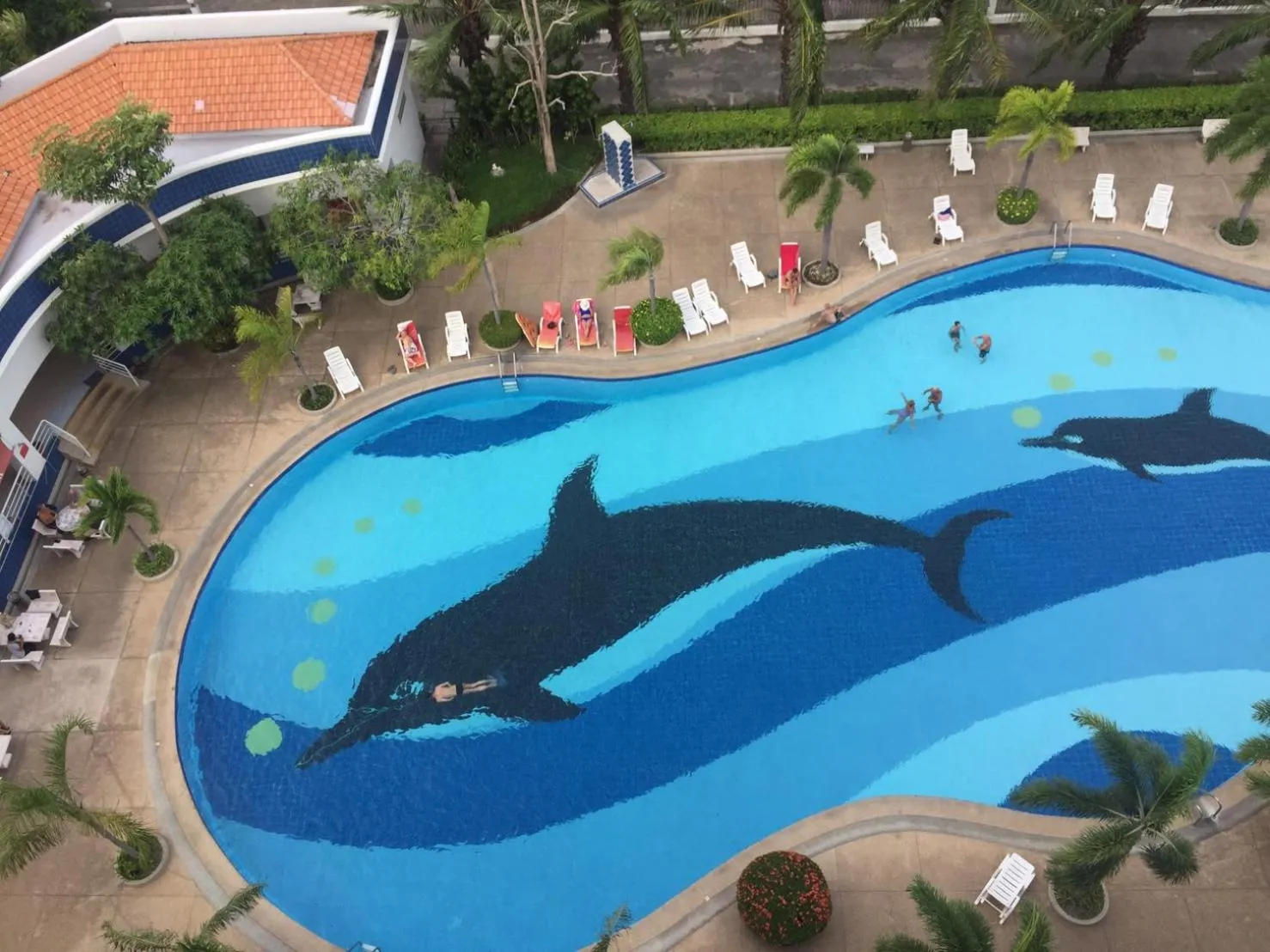 Swimming pool in View talay 2A