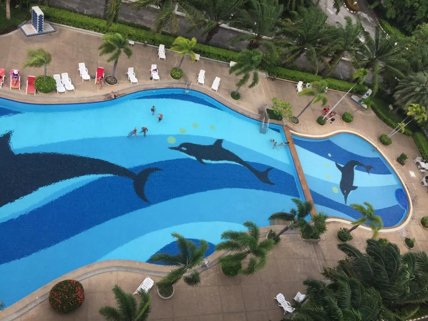 Swimming pool in View talay 2A