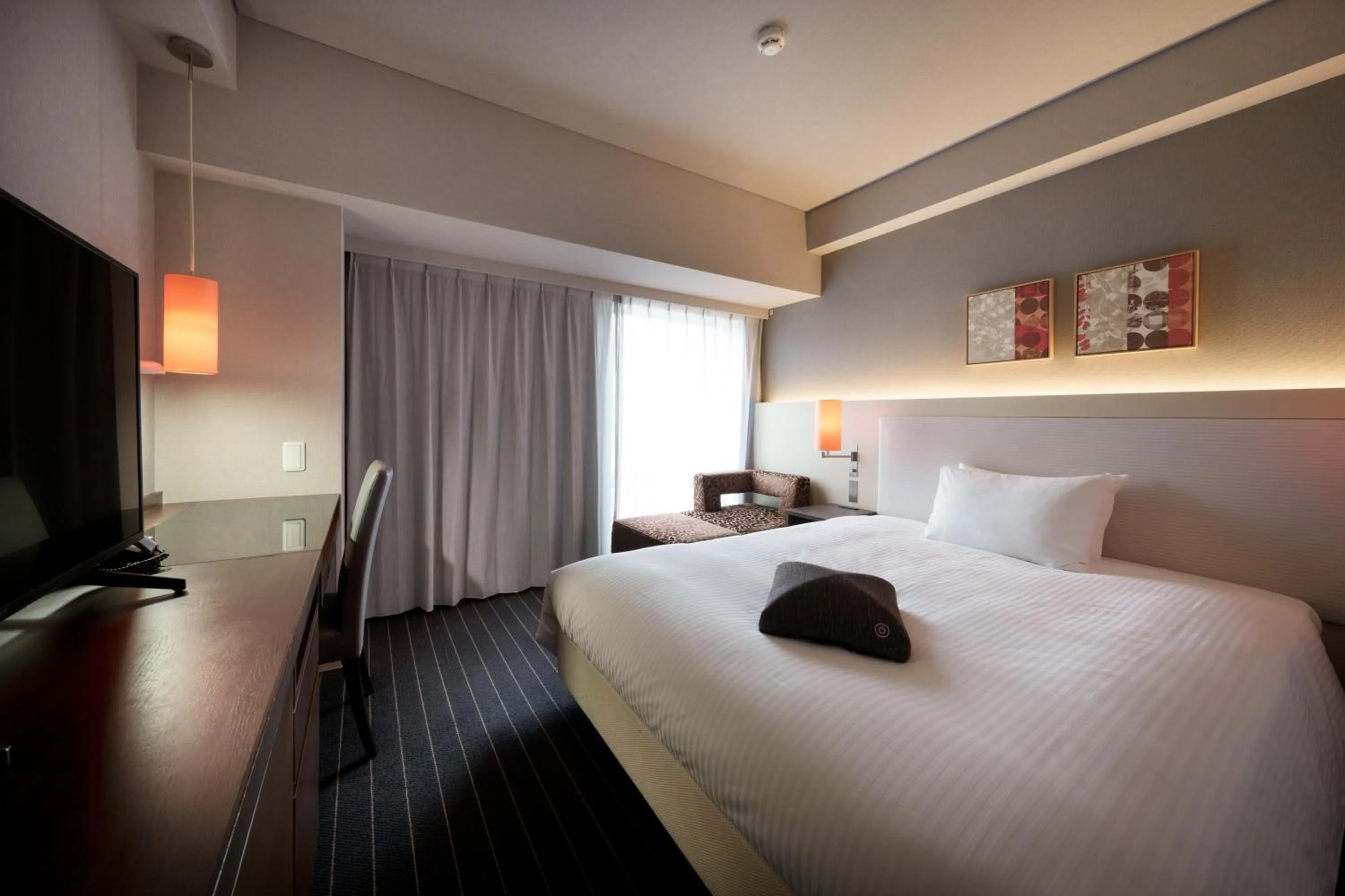 Photo of the whole room, Bed in Hotel Forza Oita