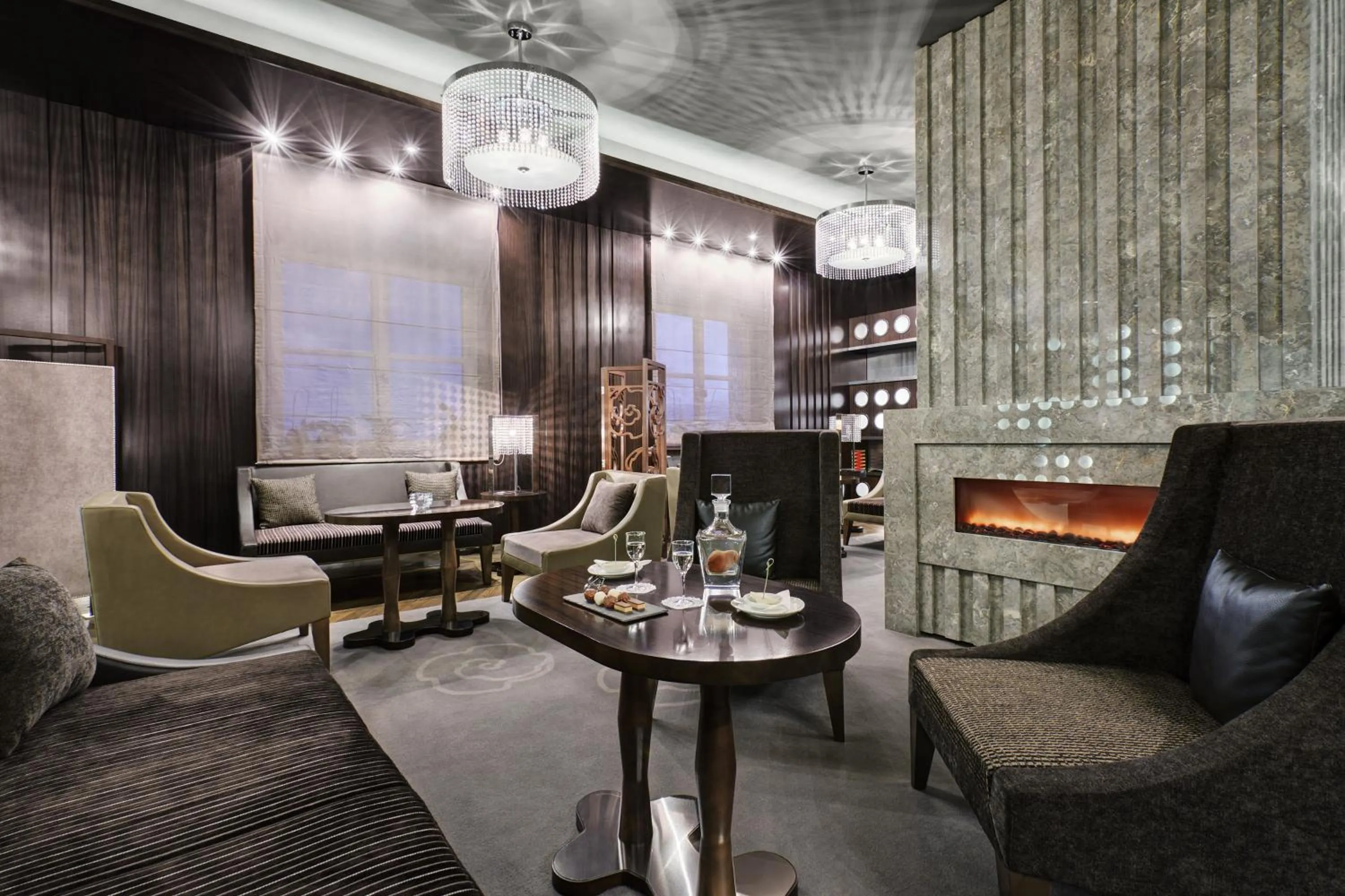 Communal lounge/ TV room in Hotel Aleksander Medical & SPA