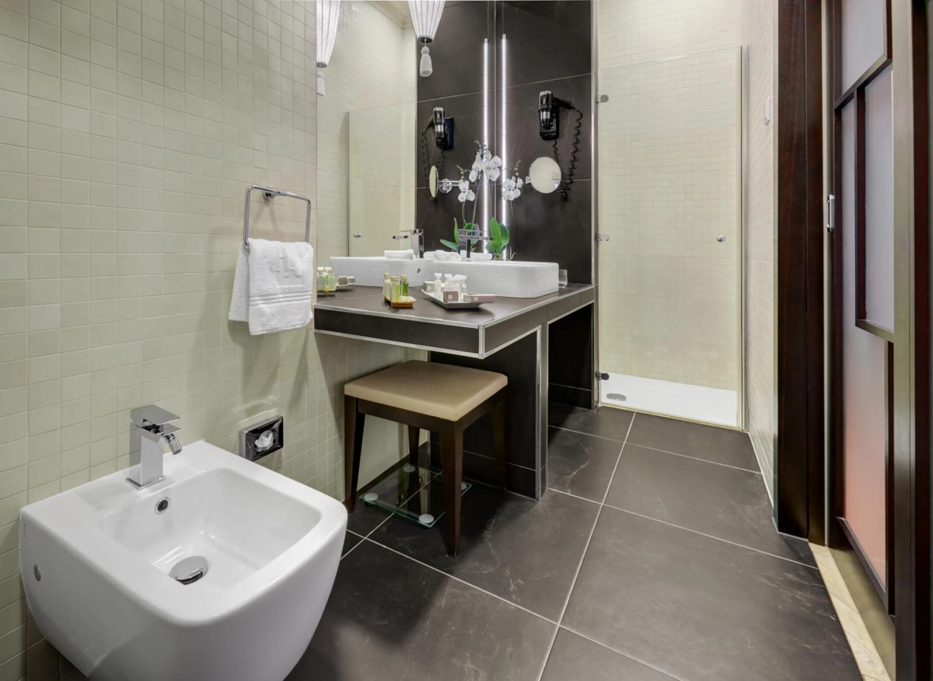 Shower in Hotel Aleksander Medical & SPA