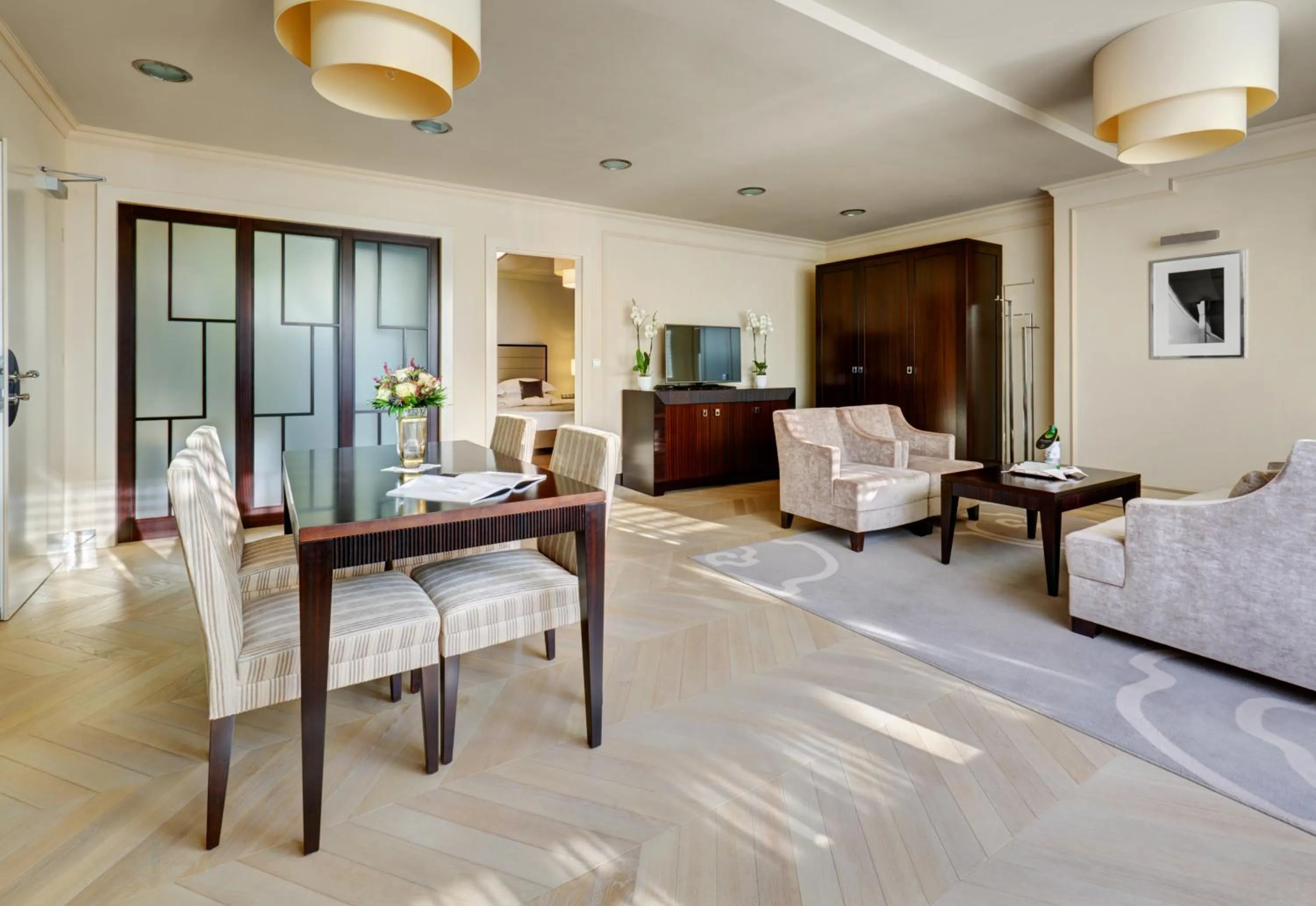 Living room in Hotel Aleksander Medical & SPA