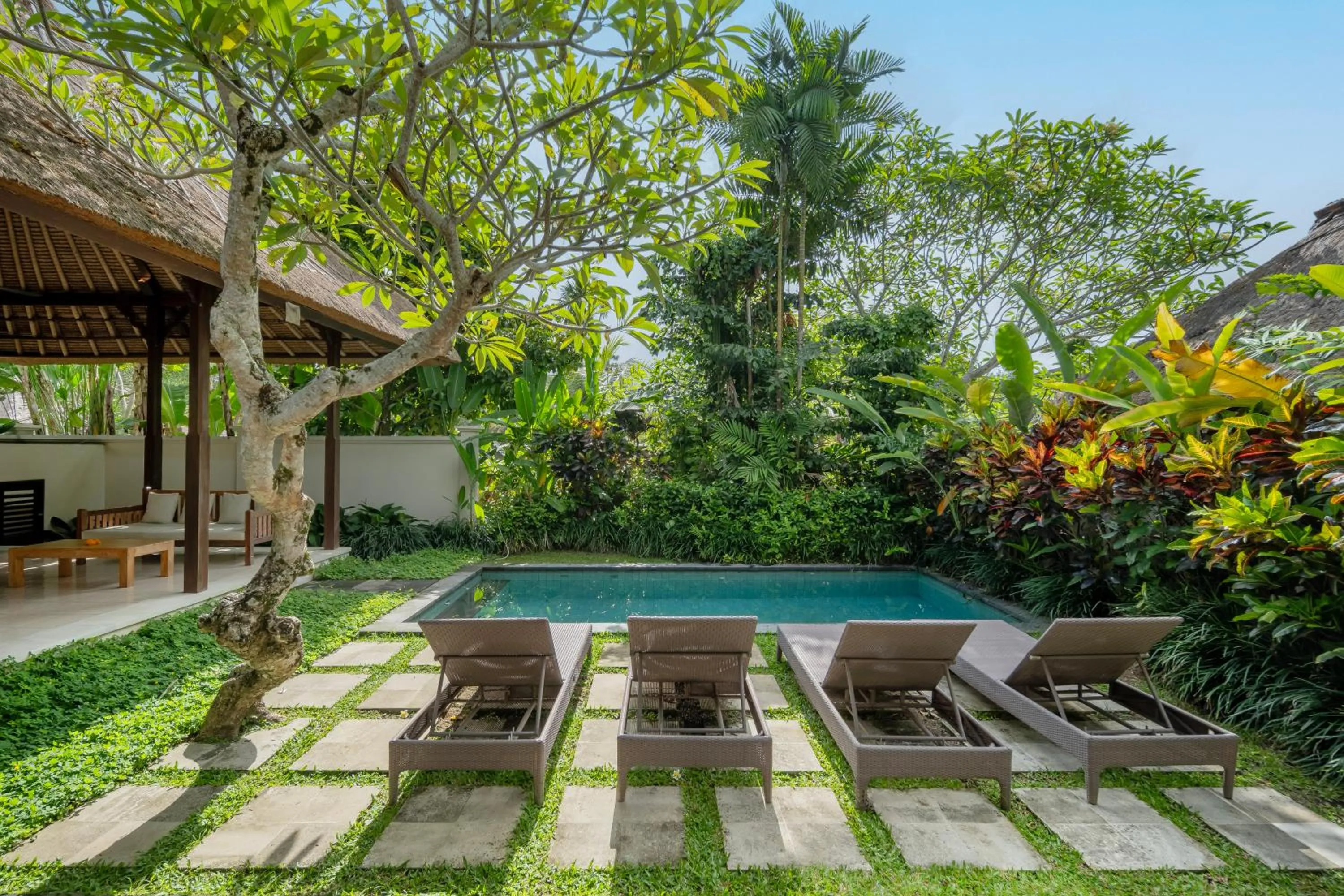 Pool view in Pertiwi Resort & Spa