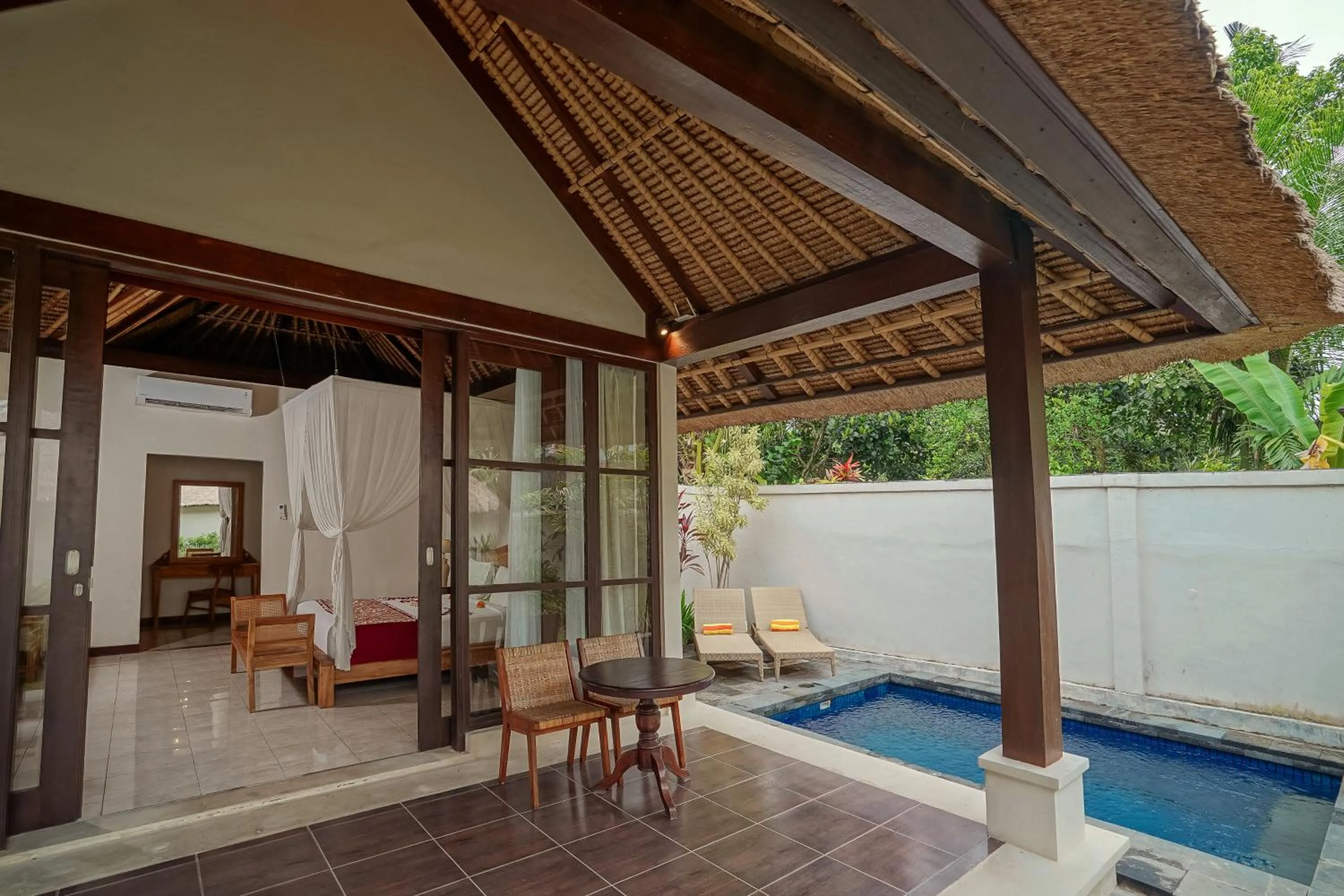 Balcony/Terrace in Pertiwi Resort & Spa