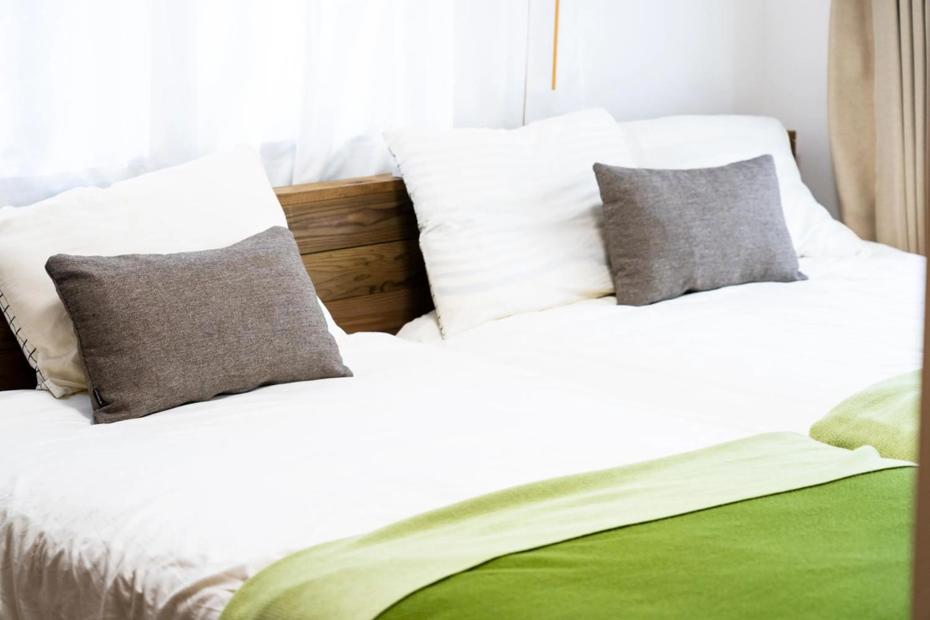 Bed in Sea Stay Okinawa