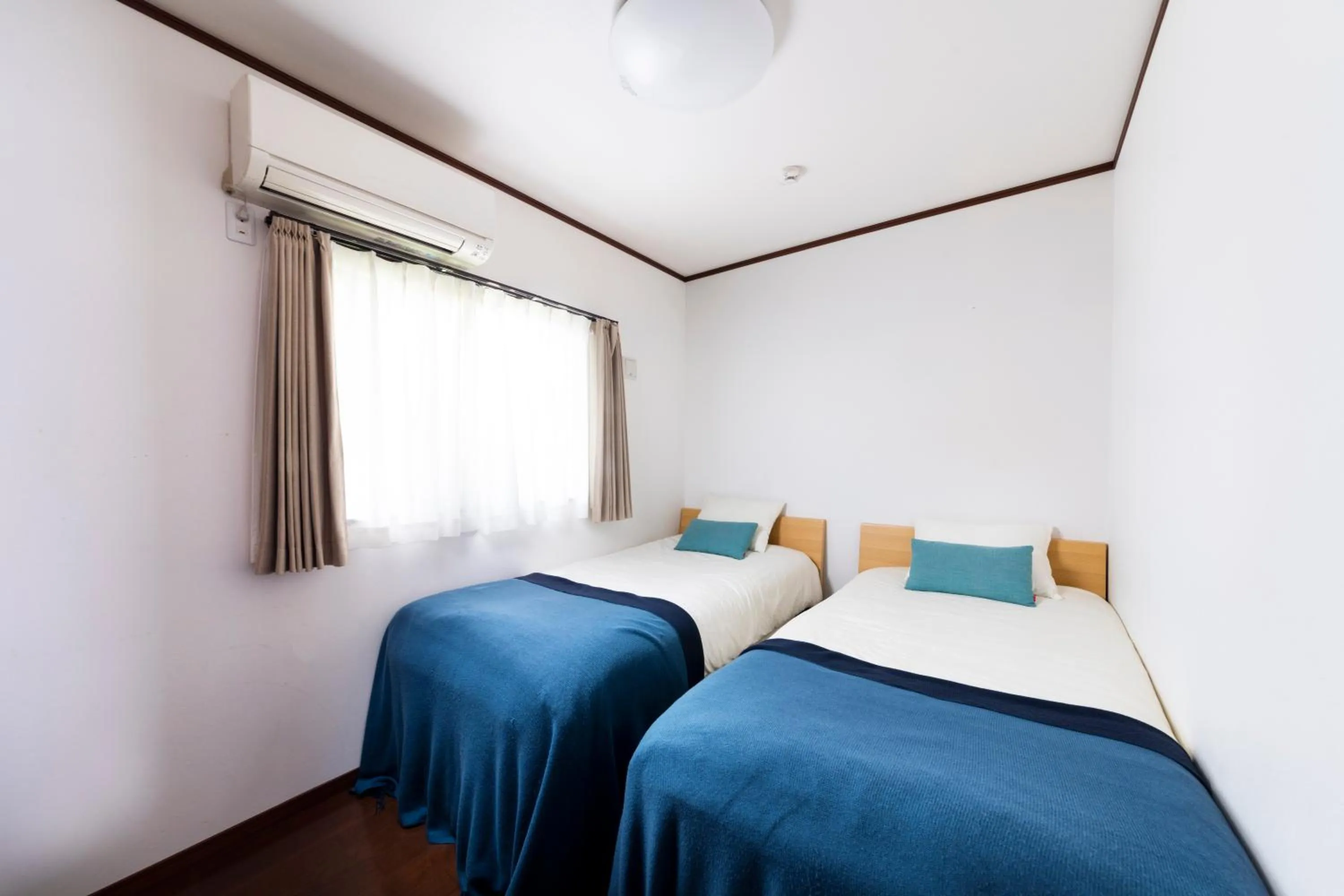 Bed in Sea Stay Okinawa