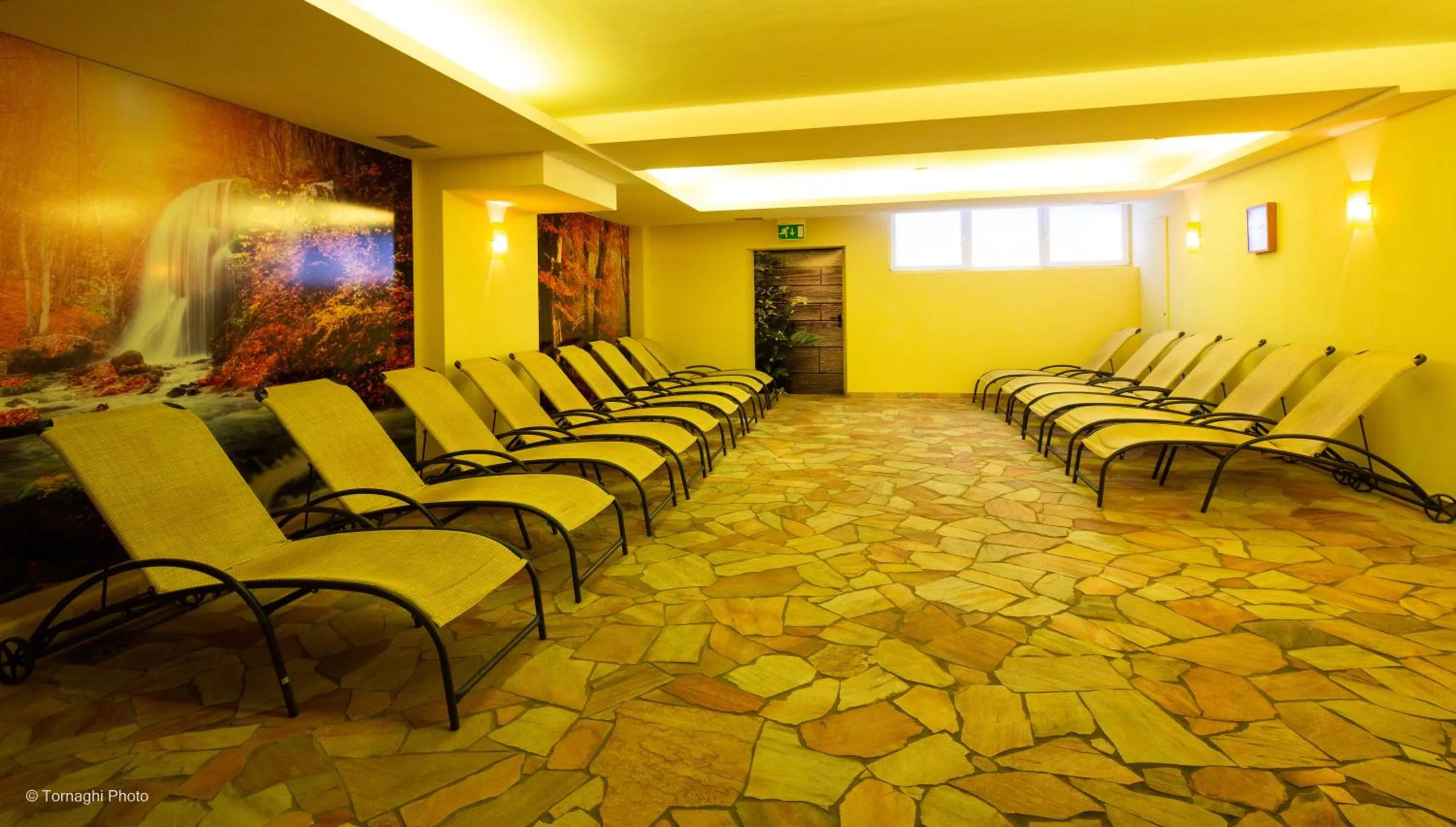 Spa and wellness centre/facilities in Hotel Alpen