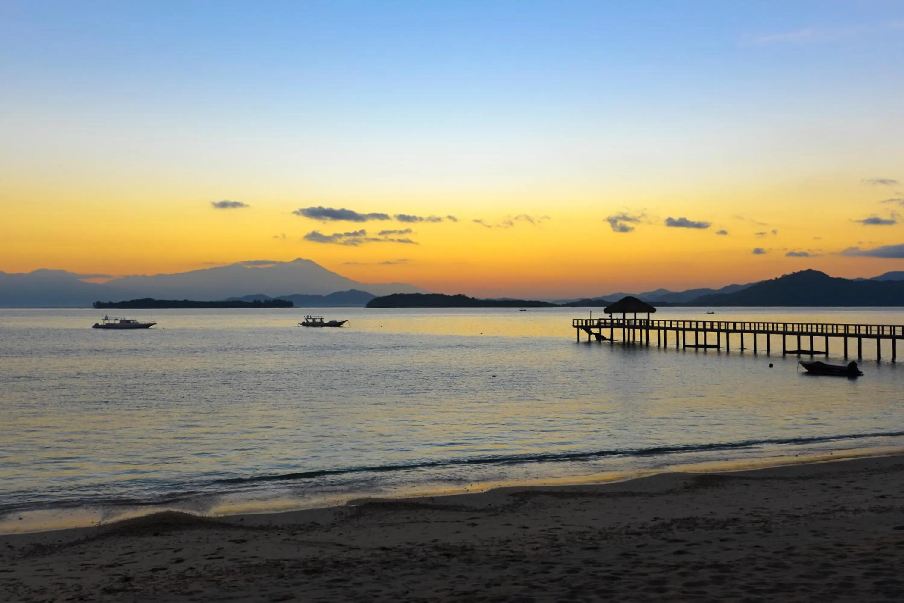 Beach in Cocotinos Sekotong Lombok