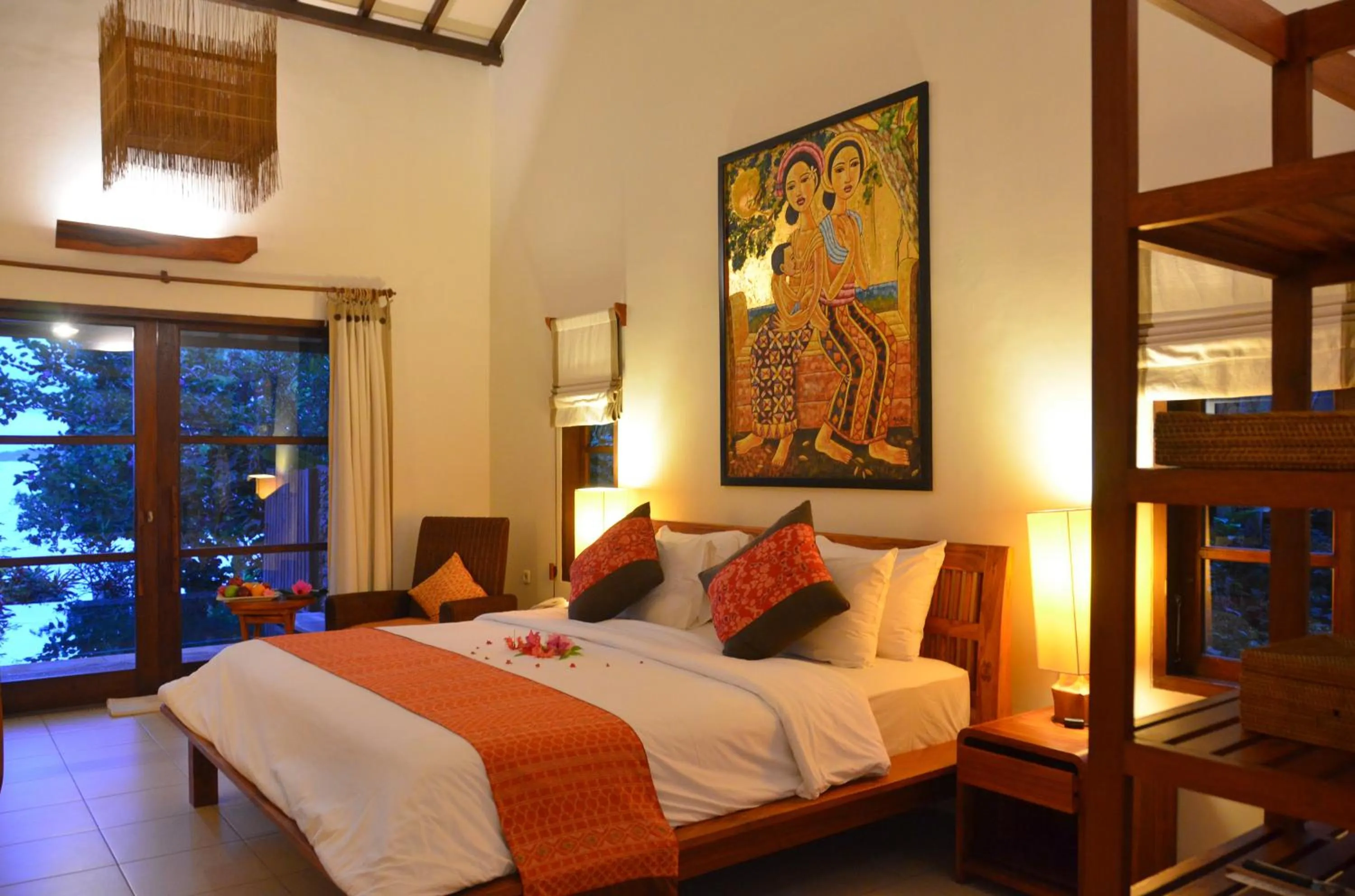 bunk bed, Bed in Cocotinos Sekotong Lombok