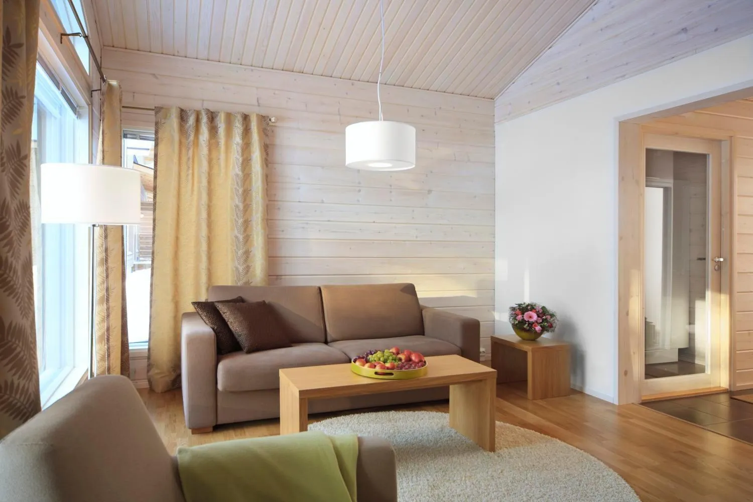 Seating area in Holiday Club Kuusamon Tropiikki Apartments