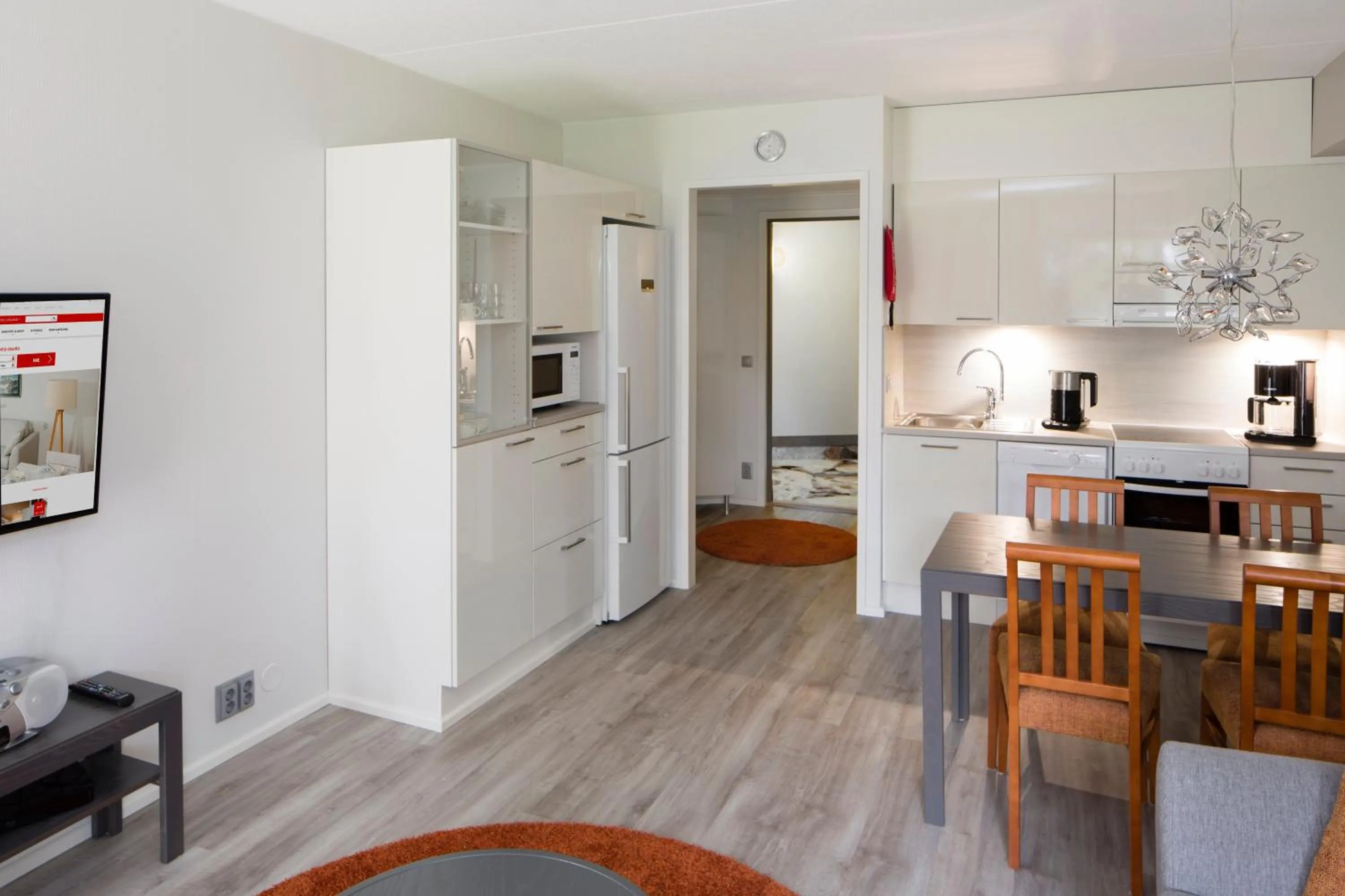 TV and multimedia in Holiday Club Kuusamon Tropiikki Apartments