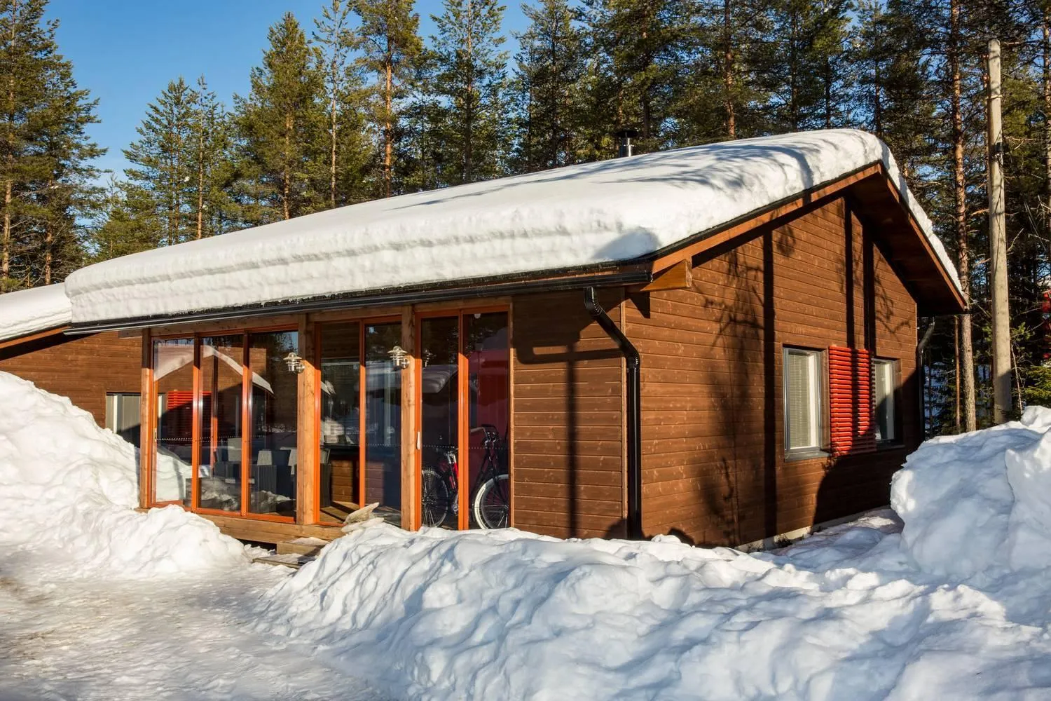 Property building in Holiday Club Kuusamon Tropiikki Apartments