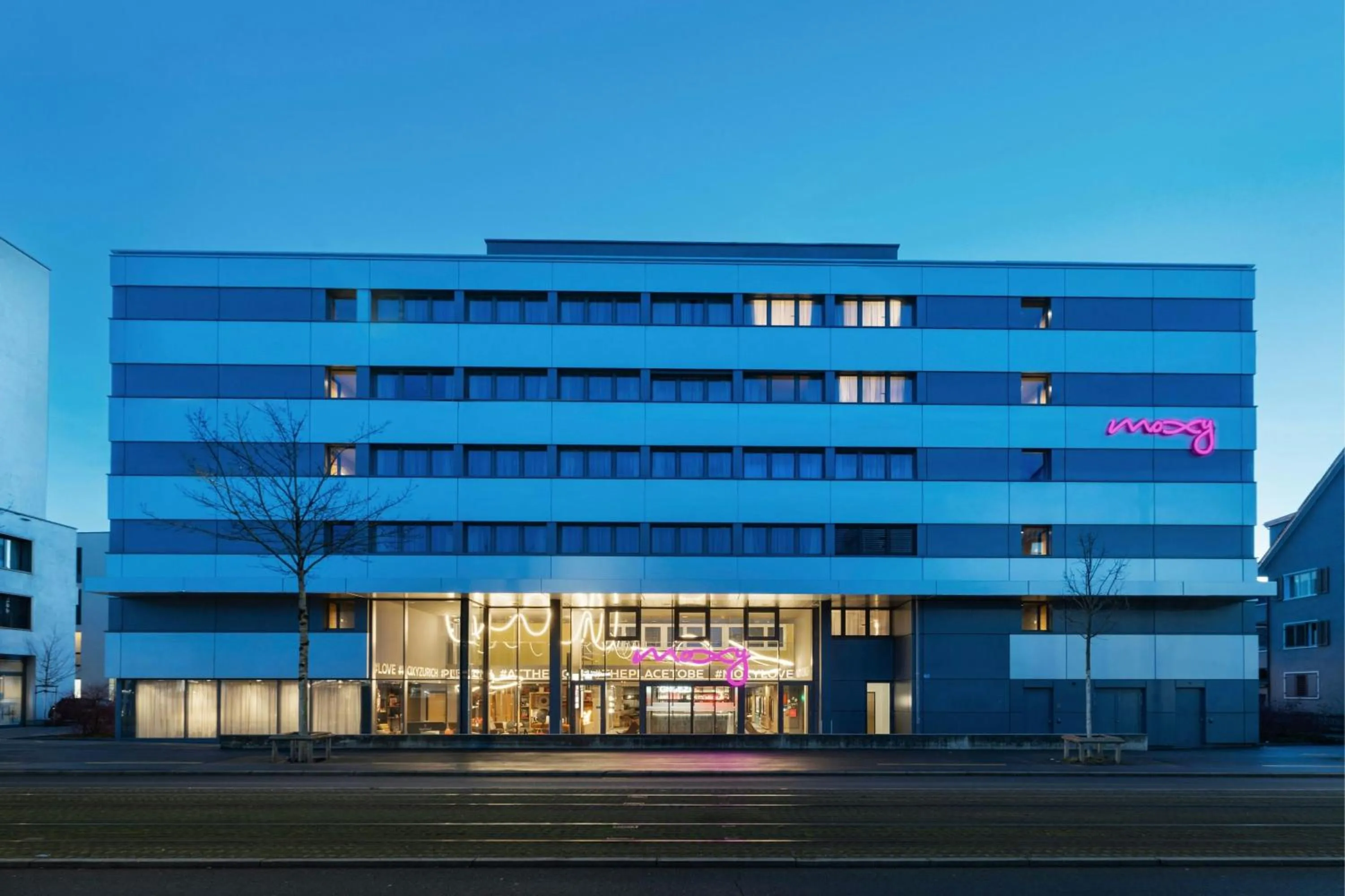 Property building in Moxy Zurich