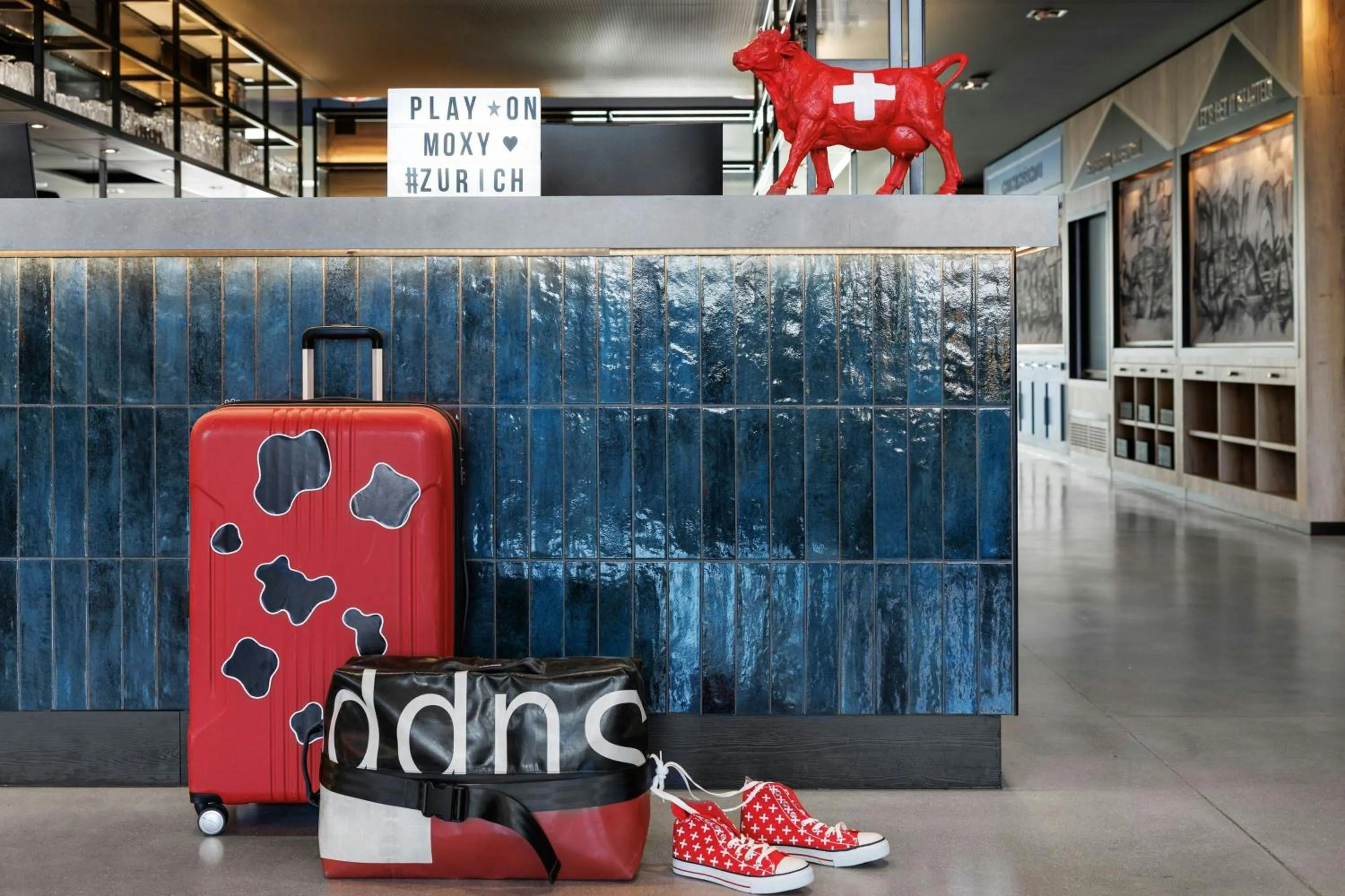 View (from property/room) in Moxy Zurich