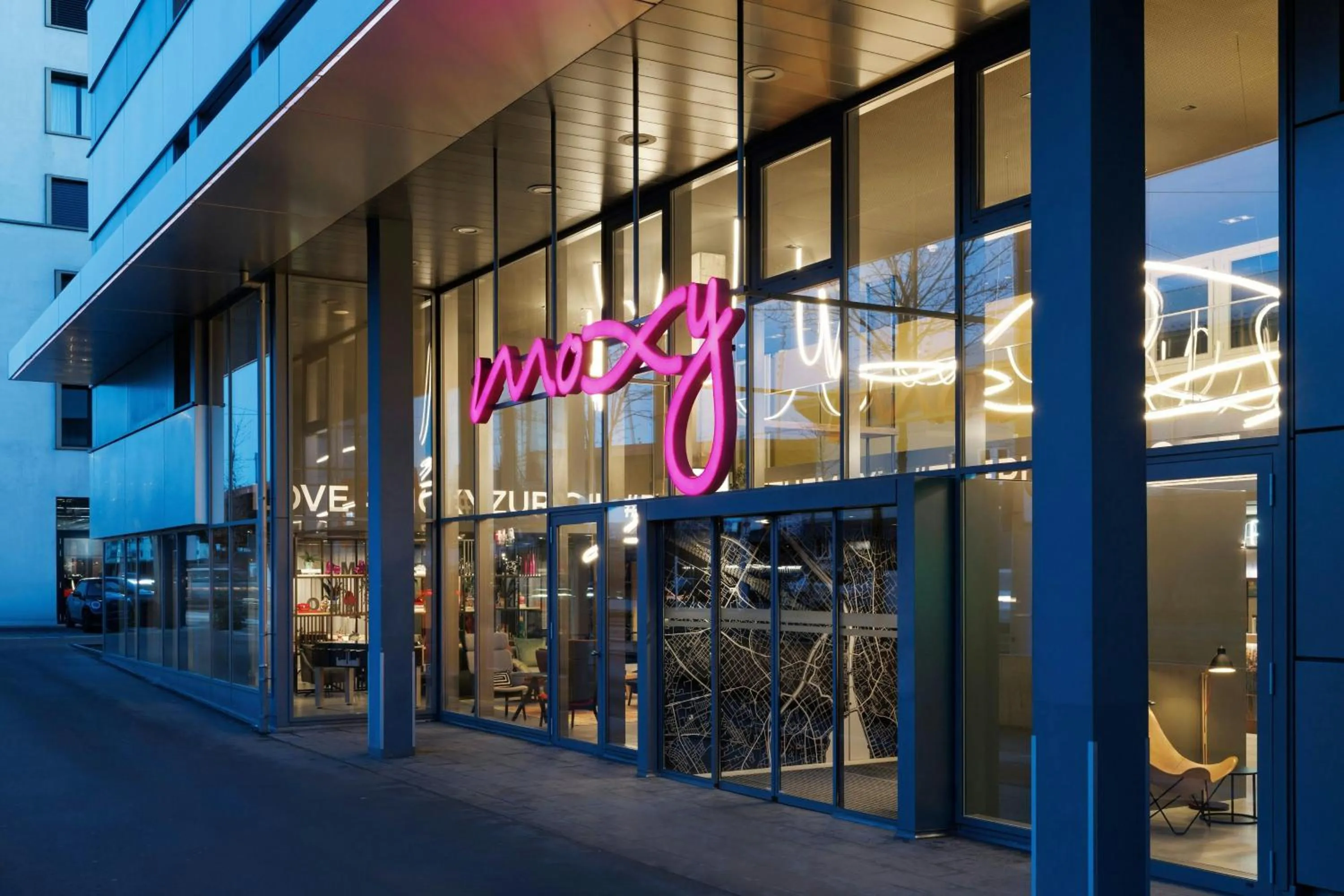 Property building in Moxy Zurich