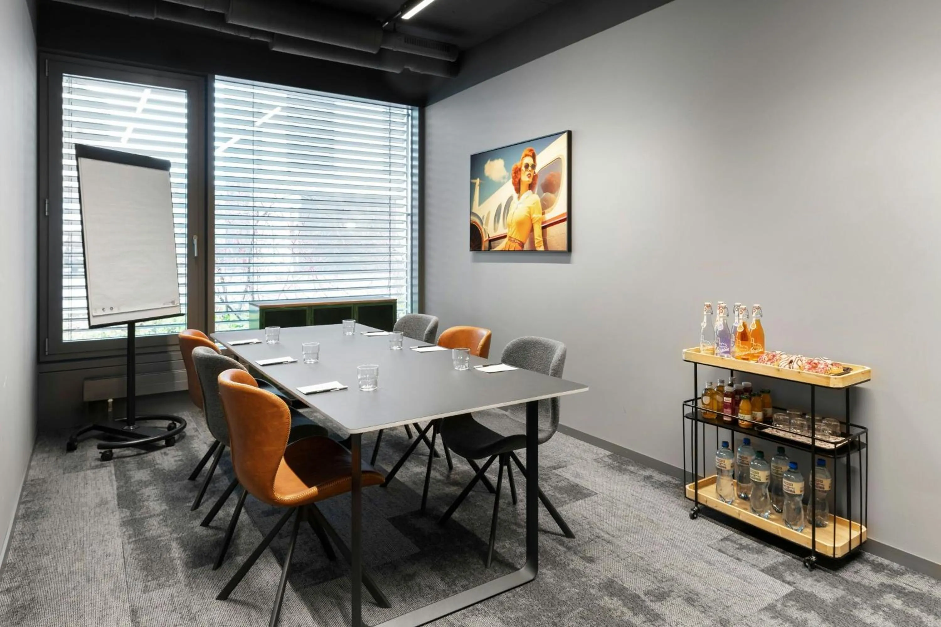 Meeting/conference room in Moxy Zurich
