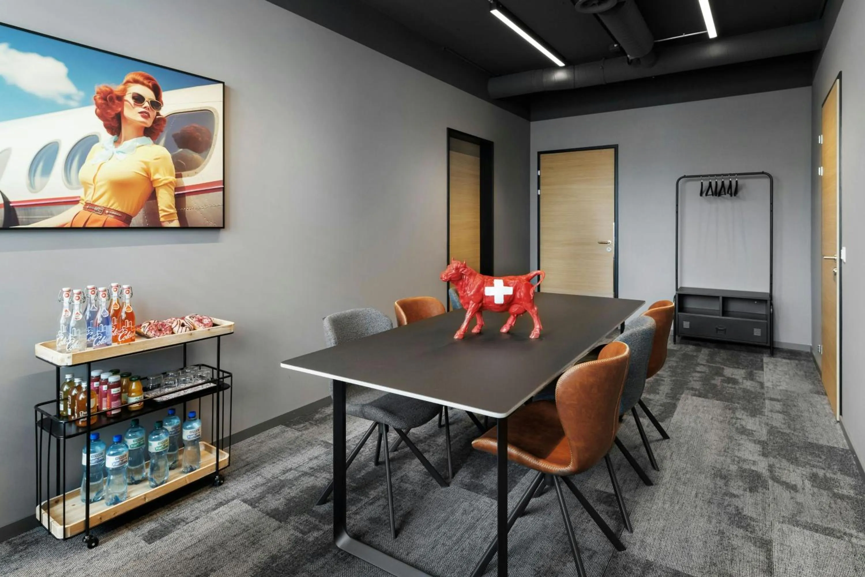 Meeting/conference room in Moxy Zurich