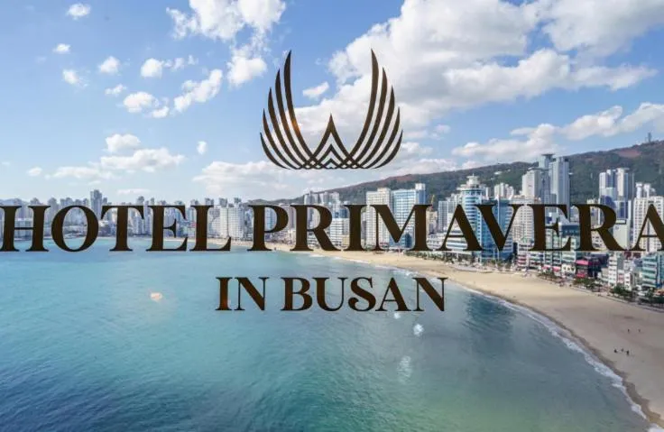 Property logo or sign in Gwangalli Hotel primavera in Busan