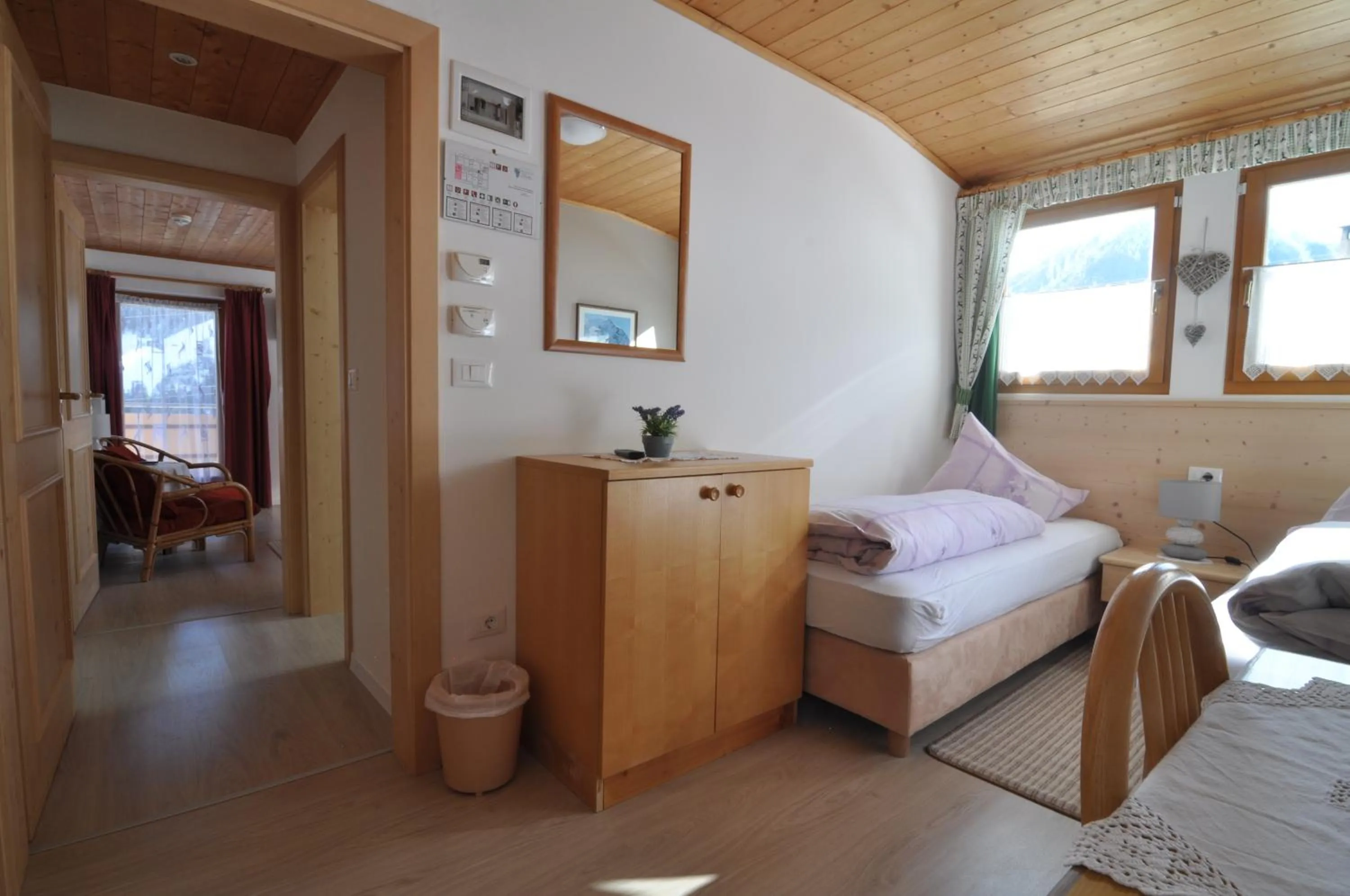 Bed in Hotel Traube - Stelvio