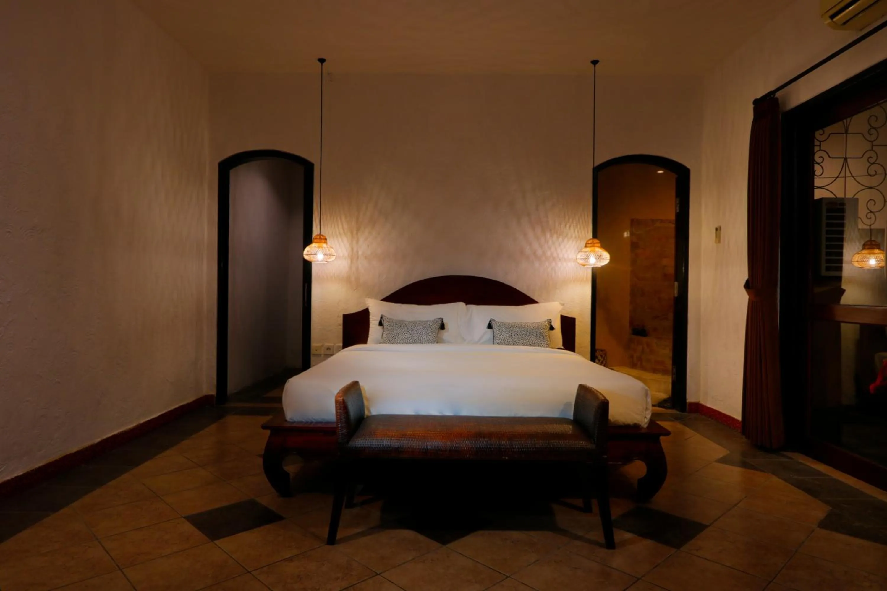 Bedroom, Bed in Singgah Villas Seminyak