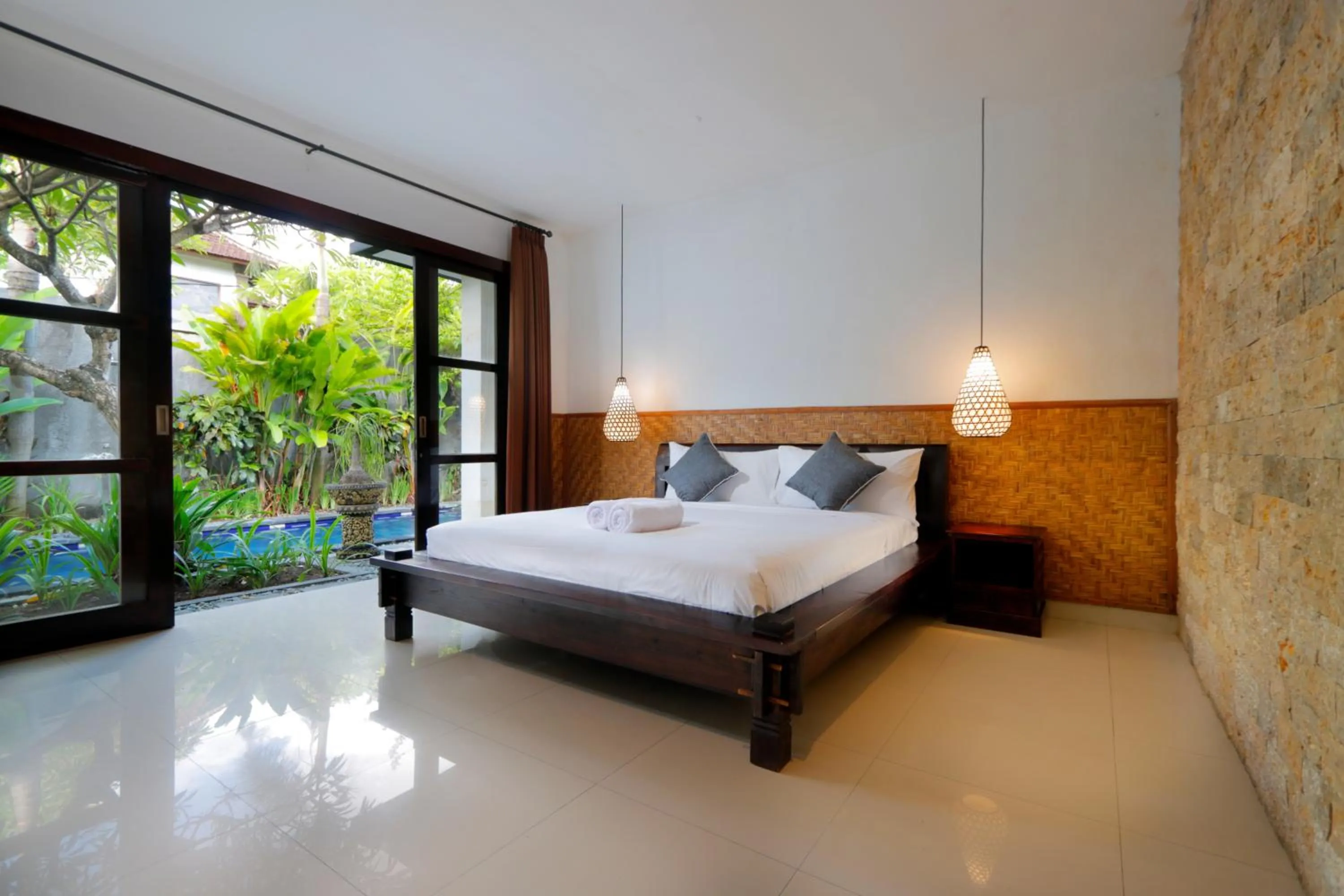 Bedroom, Bed in Singgah Villas Seminyak