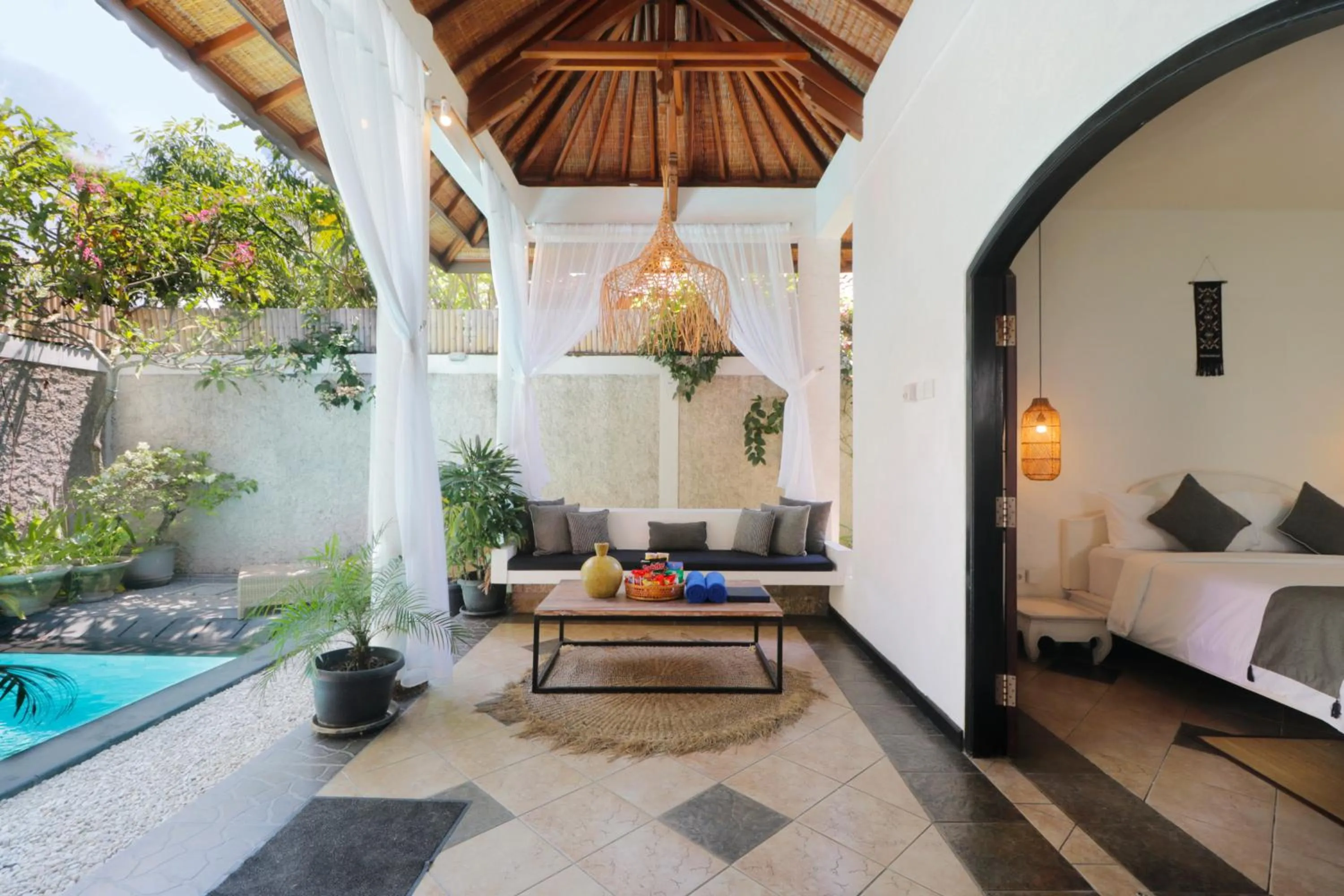 Patio in Singgah Villas Seminyak