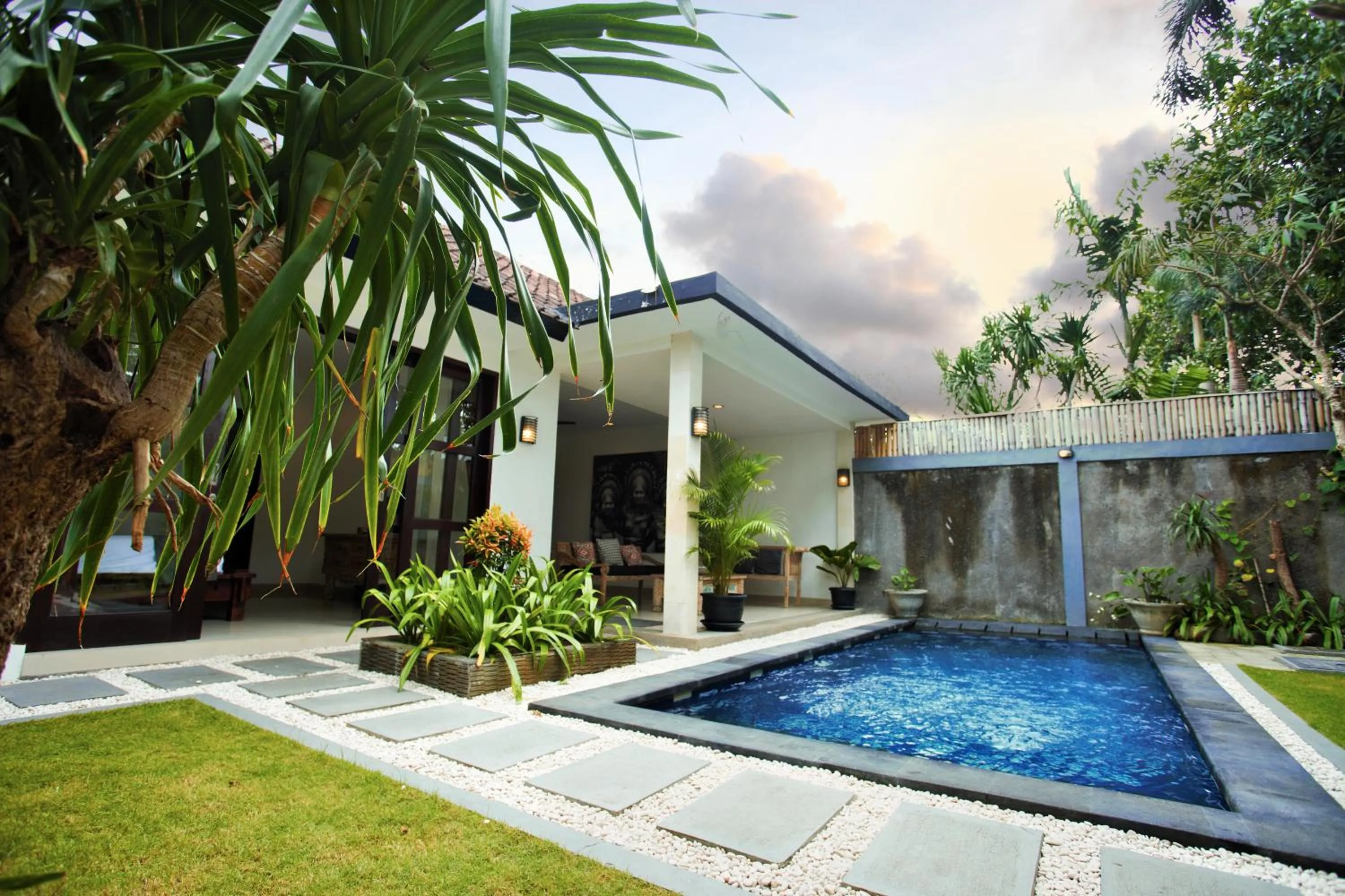 Garden in Singgah Villas Seminyak