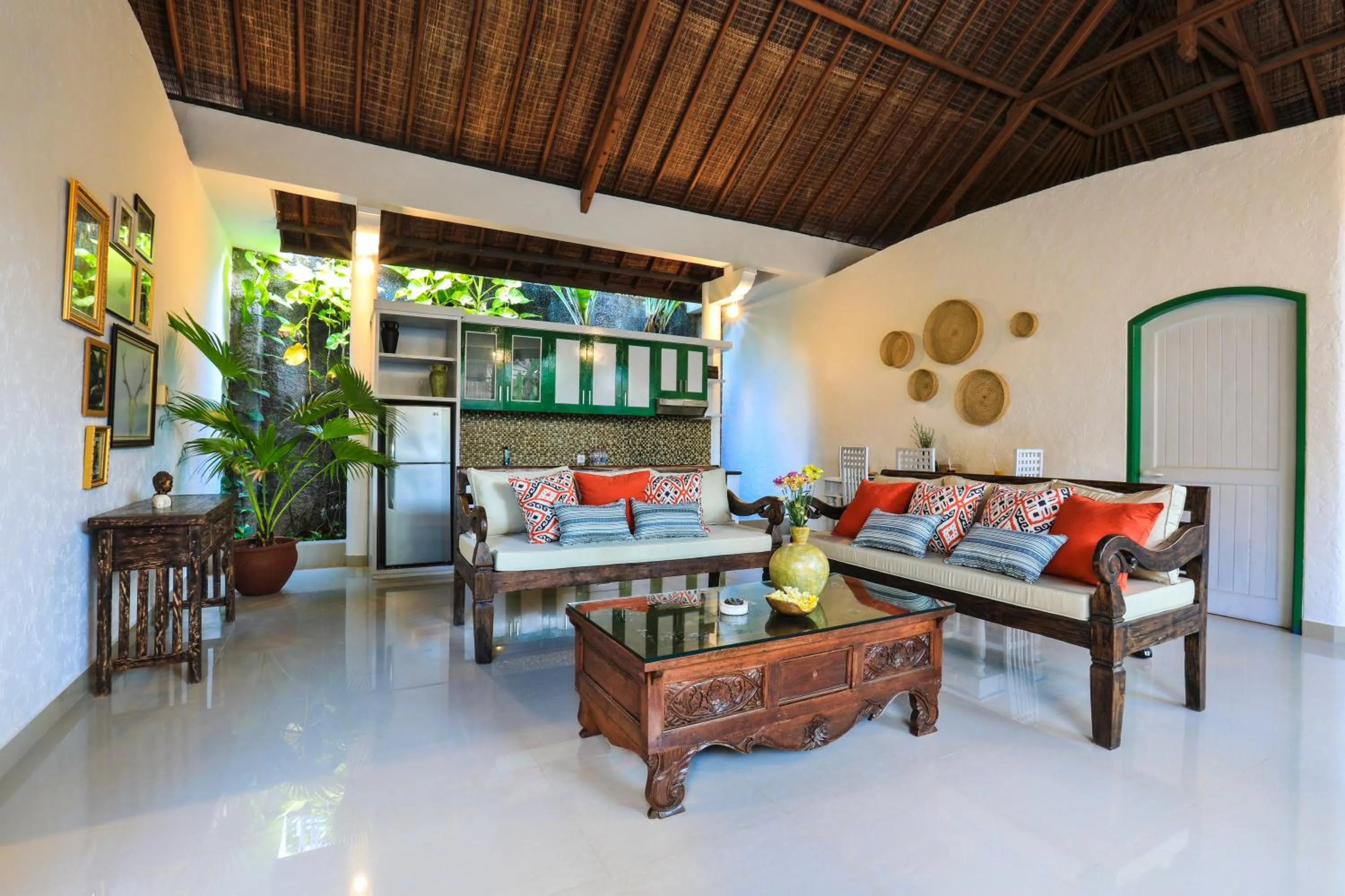 Living room in Singgah Villas Seminyak
