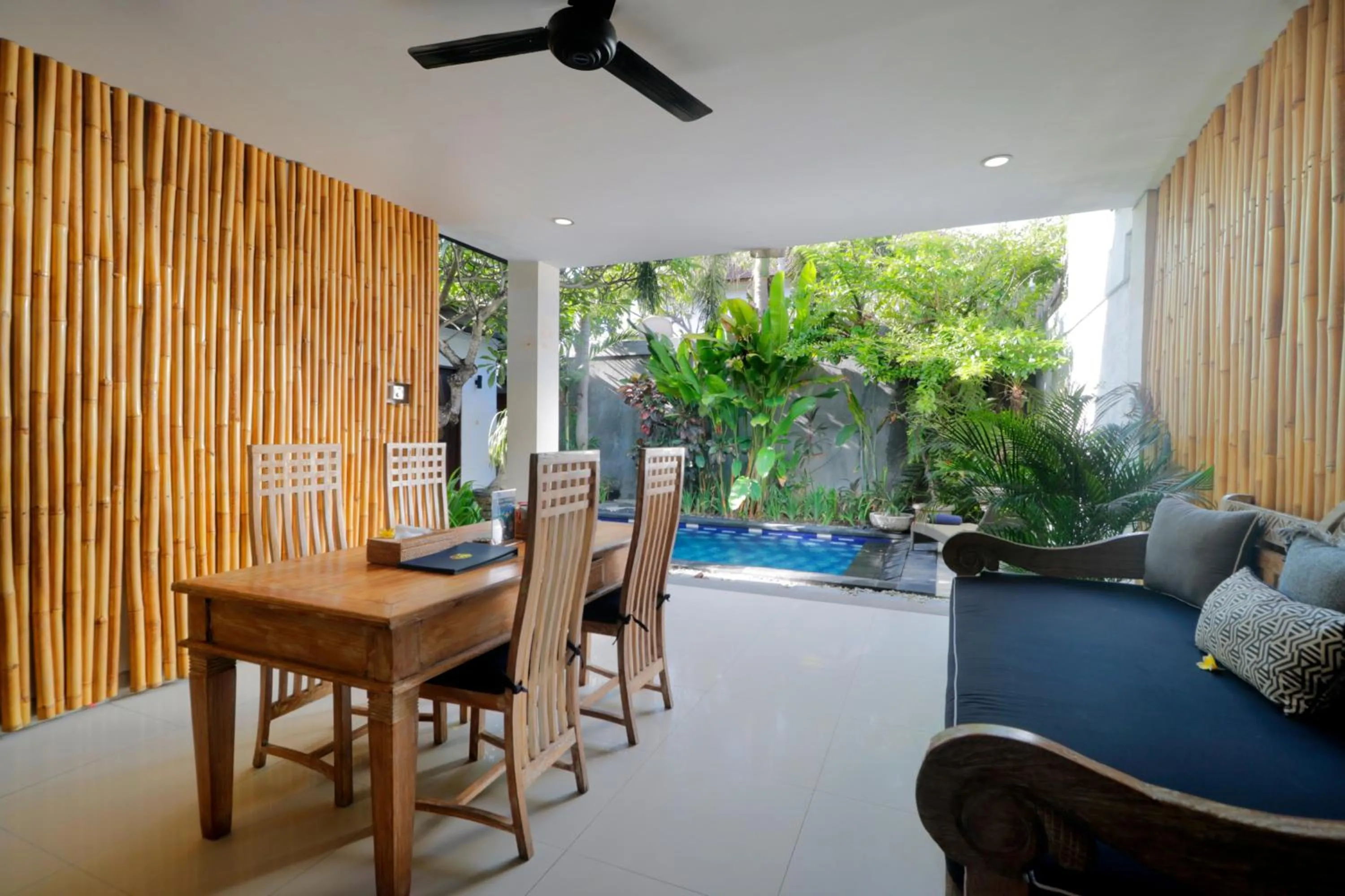 Living room in Singgah Villas Seminyak
