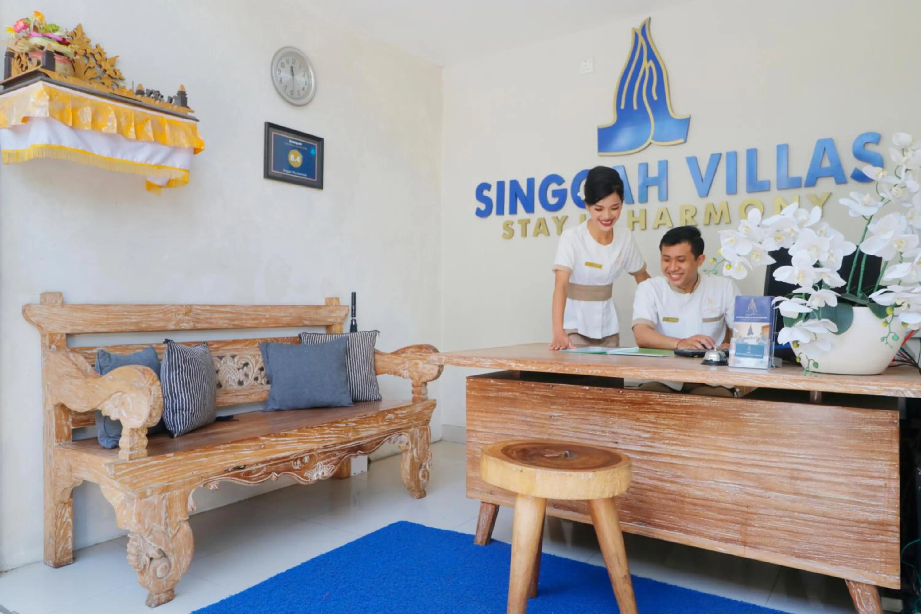Lobby or reception in Singgah Villas Seminyak