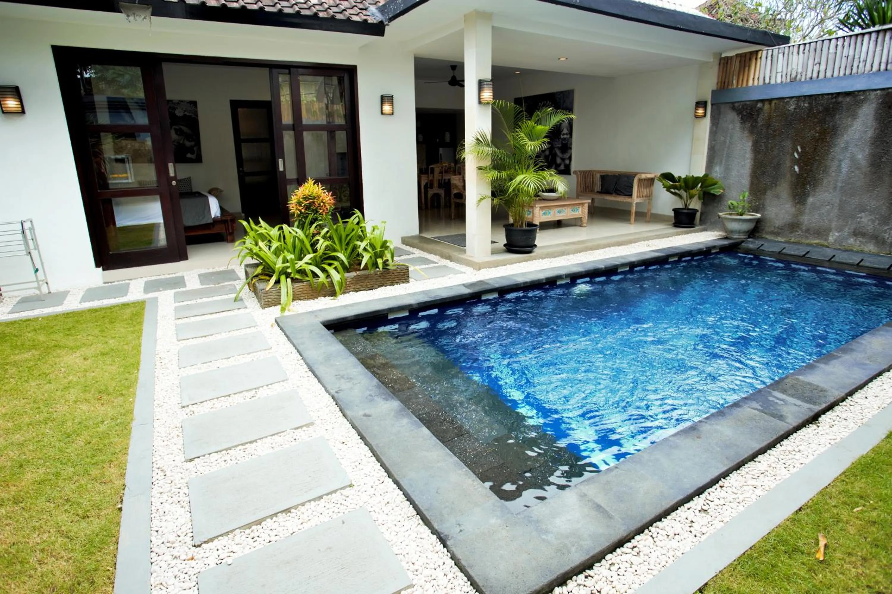 Garden in Singgah Villas Seminyak
